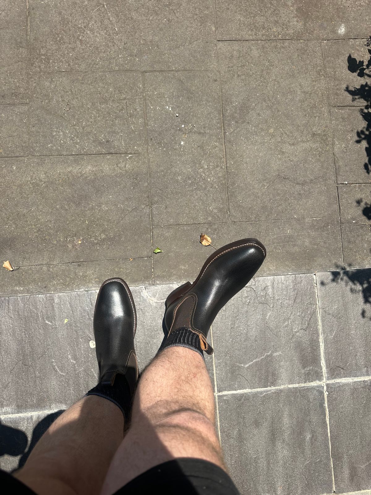 Photo by aussiebootboy on January 12, 2026 of the Thursday Journeyman in Horween Waxed Cacao.