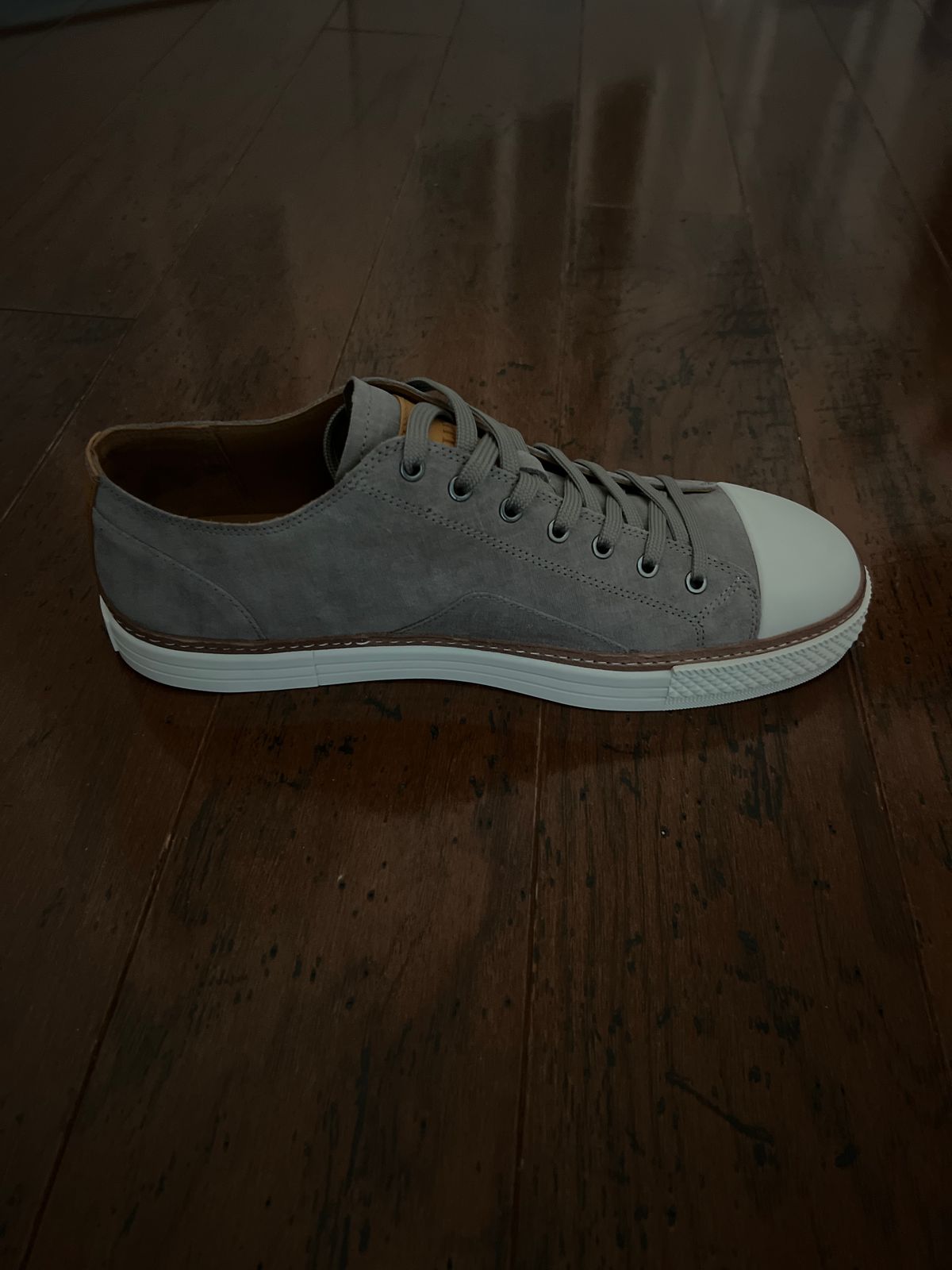 Photo by PatinaEnvy on May 5, 2024 of the Allen Edmonds Pasadena in Piambo Suede & Soft Suede Liner.