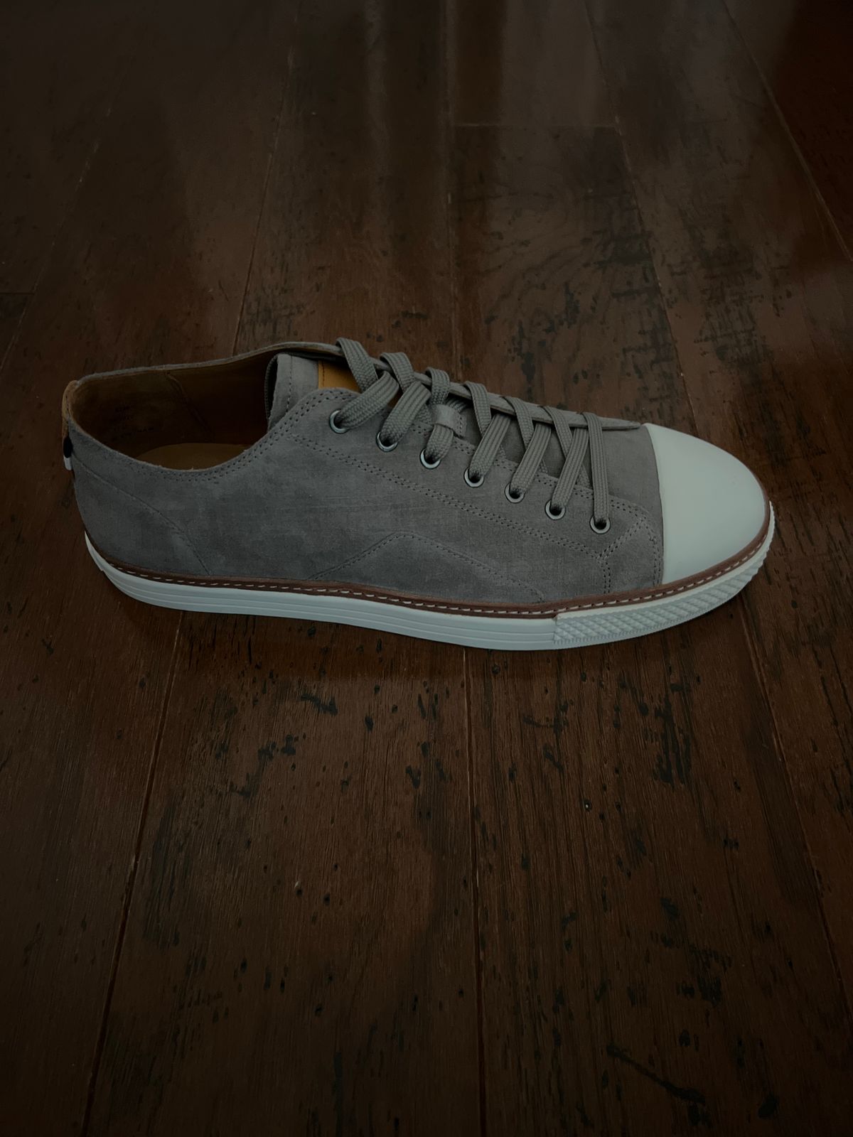 Photo by PatinaEnvy on May 5, 2024 of the Allen Edmonds Pasadena in Piambo Suede & Soft Suede Liner.