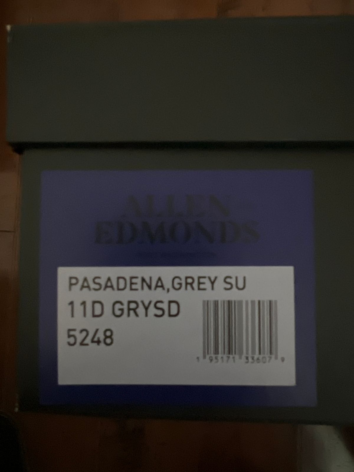 Photo by PatinaEnvy on May 5, 2024 of the Allen Edmonds Pasadena in Piambo Suede & Soft Suede Liner.