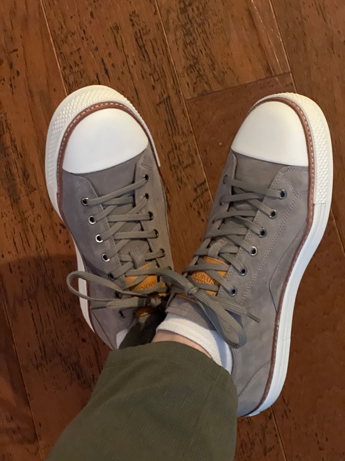 Photo by PatinaEnvy on May 10, 2024 of the Allen Edmonds Pasadena in Piambo Suede & Soft Suede Liner.