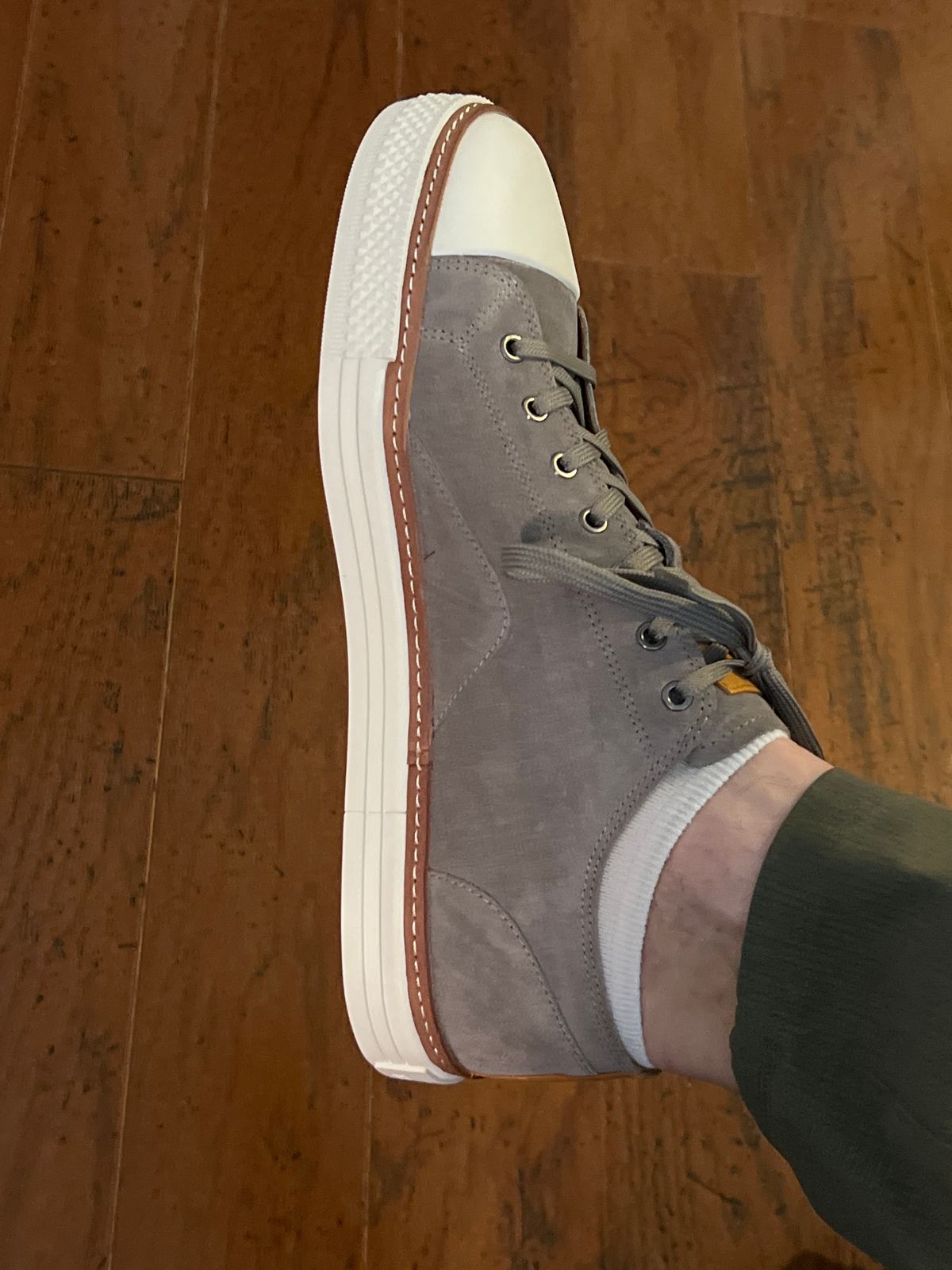 Photo by PatinaEnvy on May 10, 2024 of the Allen Edmonds Pasadena in Piambo Suede & Soft Suede Liner.