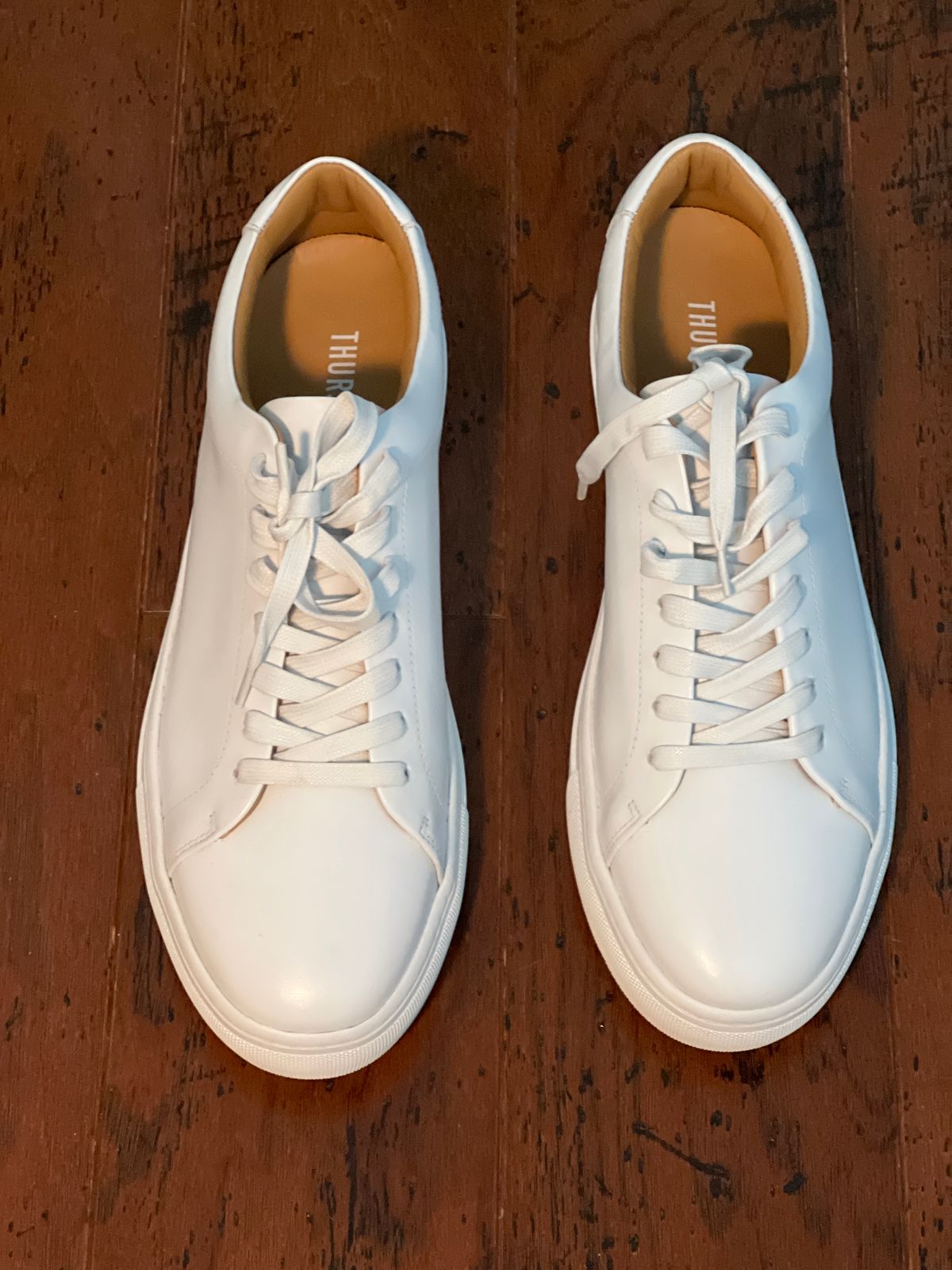 Photo by PatinaEnvy on May 5, 2024 of the Thursday Encore White in Whote Italian Napa Leather & Calf Skin Lining.