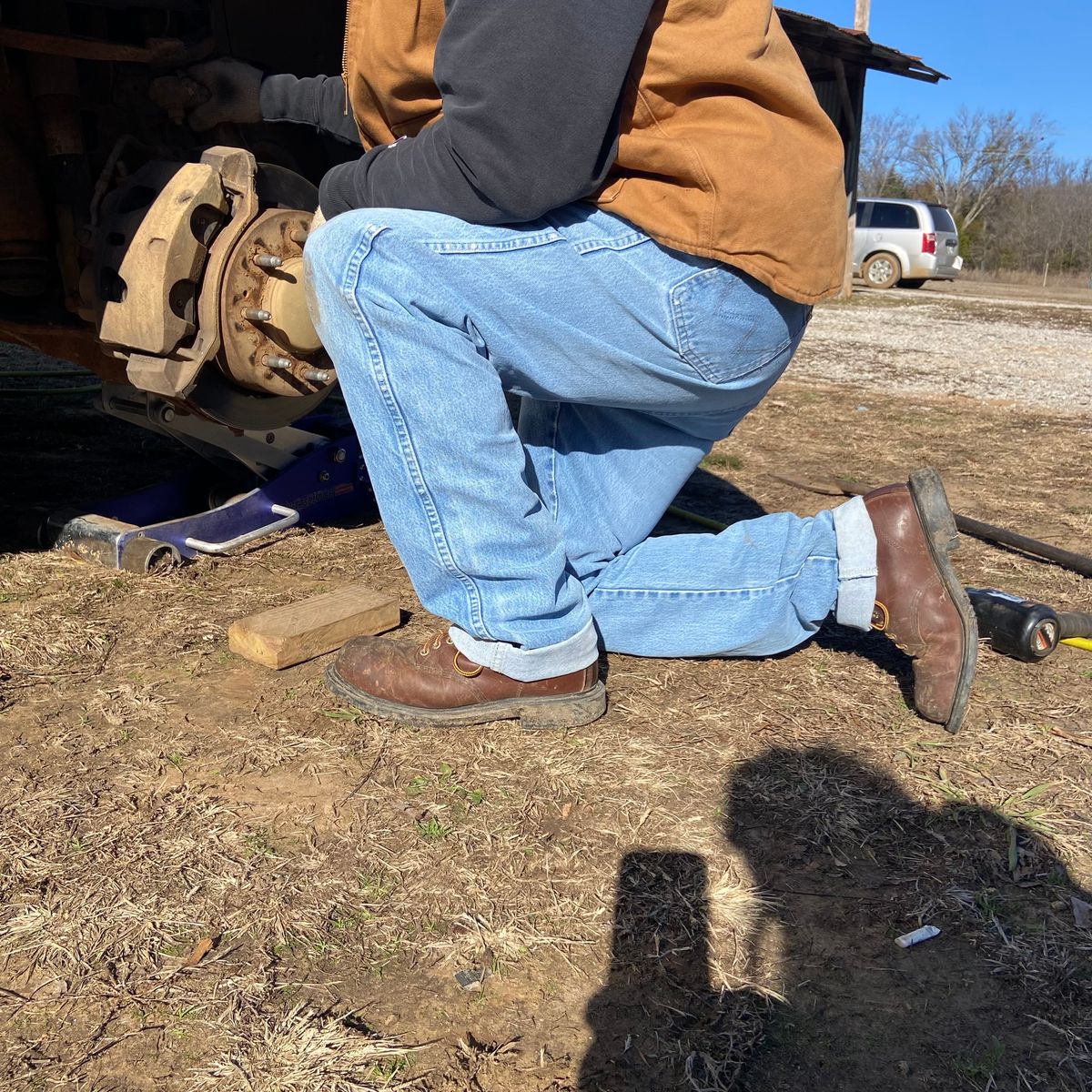 Photo by Dannymize on January 1, 2025 of the Red Wing 2233 in Full Grain Oiled.