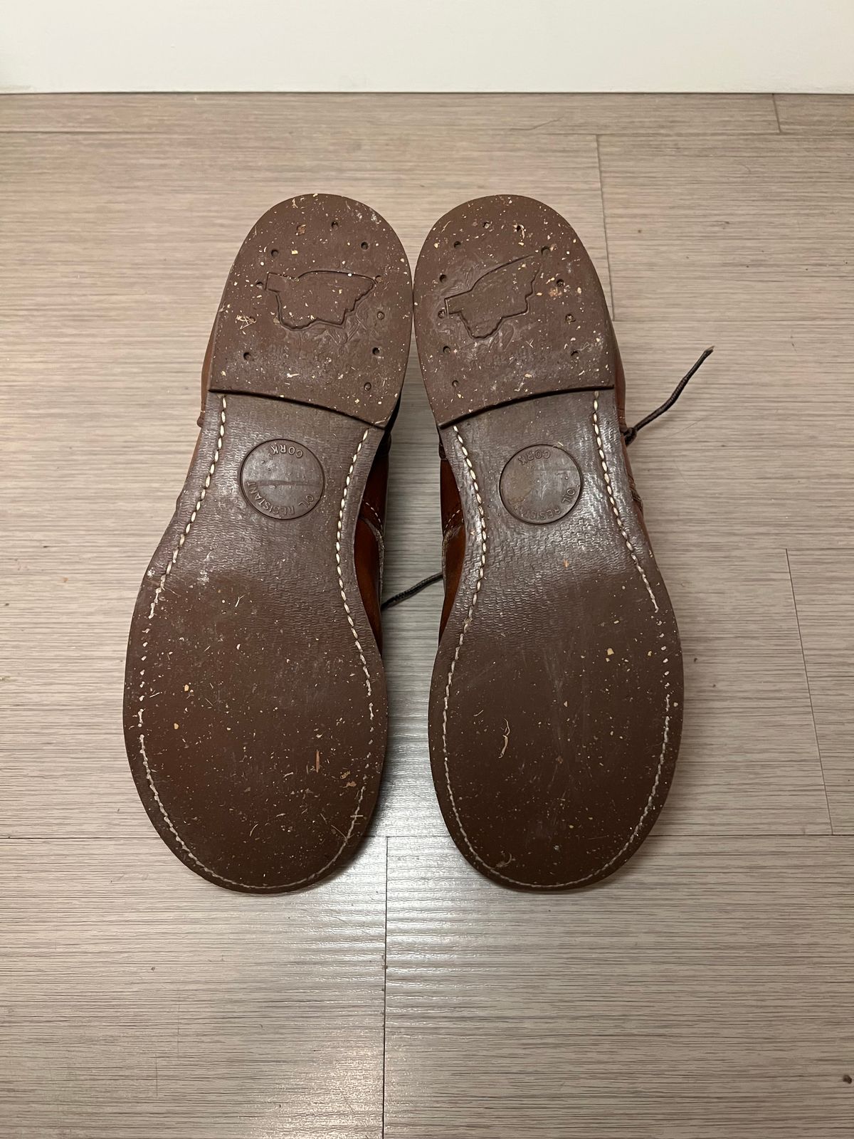 Photo by wyouwin on January 12, 2026 of the Red Wing Iron Ranger in S.B. Foot Amber Harness.