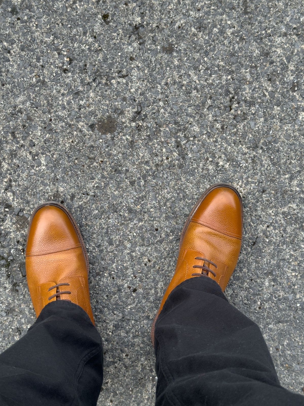 Photo by alexzh25 on April 23, 2026 of the Meermin Derby Boot in Du Puy Chestnut Country Calf.