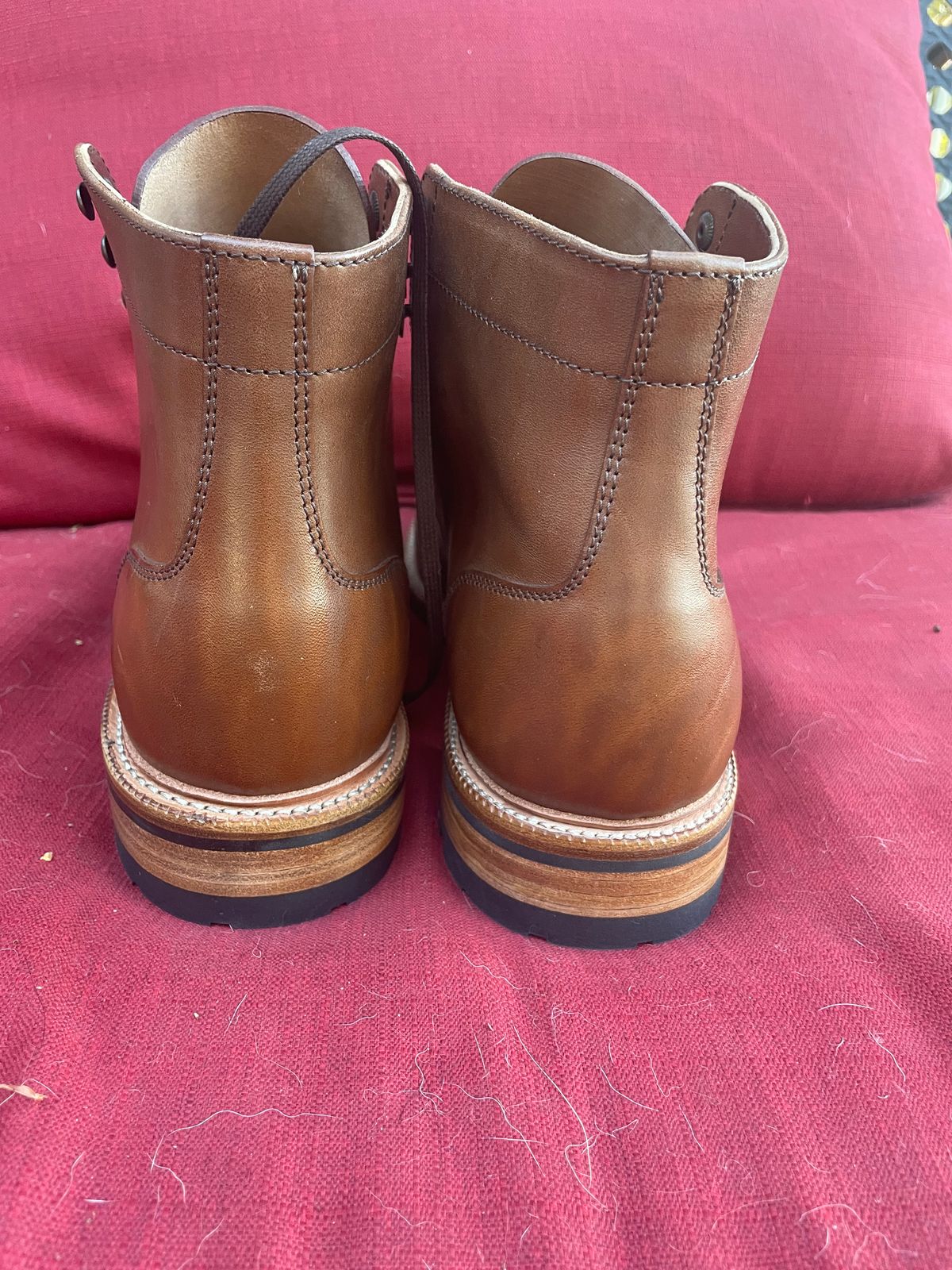 Photo by NHTerp on October 1, 2025 of the Parkhurst The Allen in Maryam Toscanello Horsebutt.