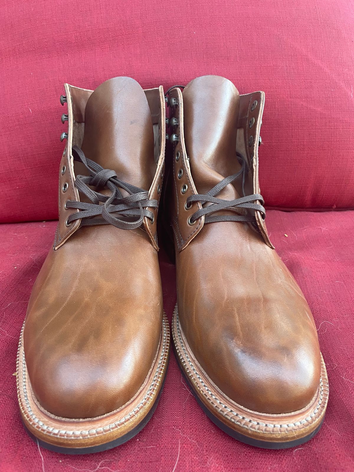 Photo by NHTerp on October 1, 2025 of the Parkhurst The Allen in Maryam Toscanello Horsebutt.