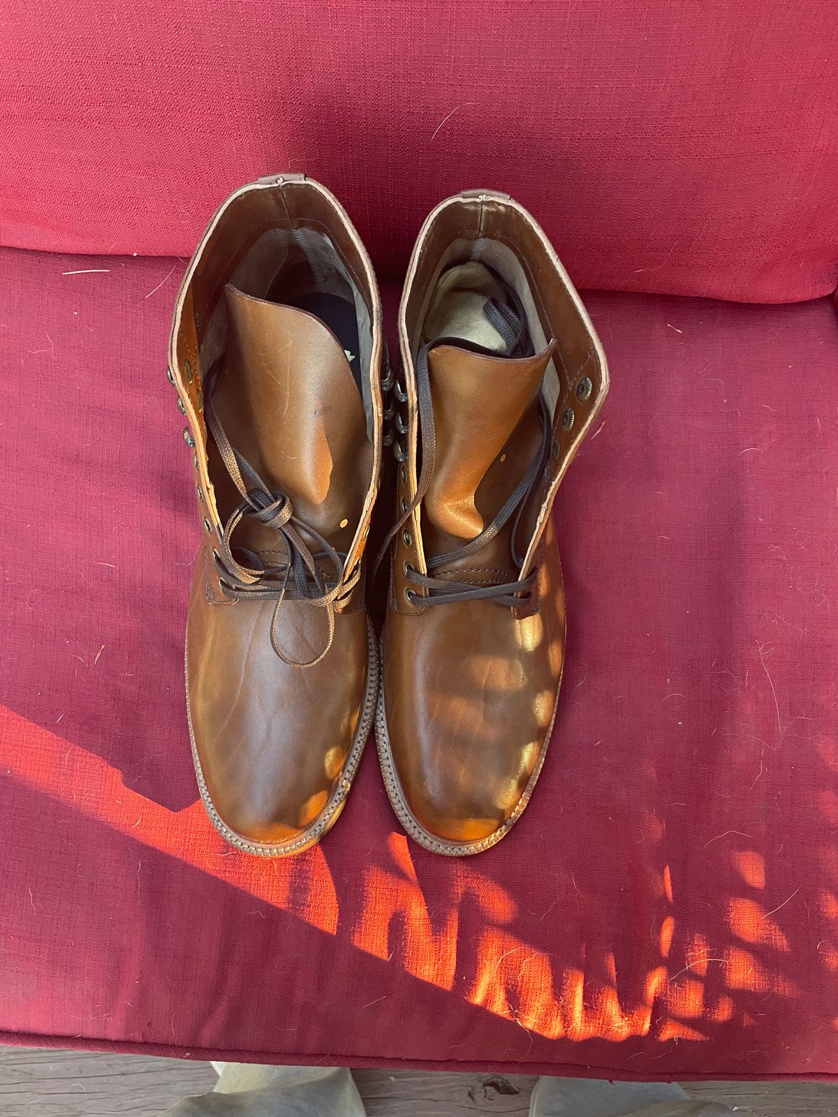 Photo by NHTerp on October 1, 2025 of the Parkhurst The Allen in Maryam Toscanello Horsebutt.