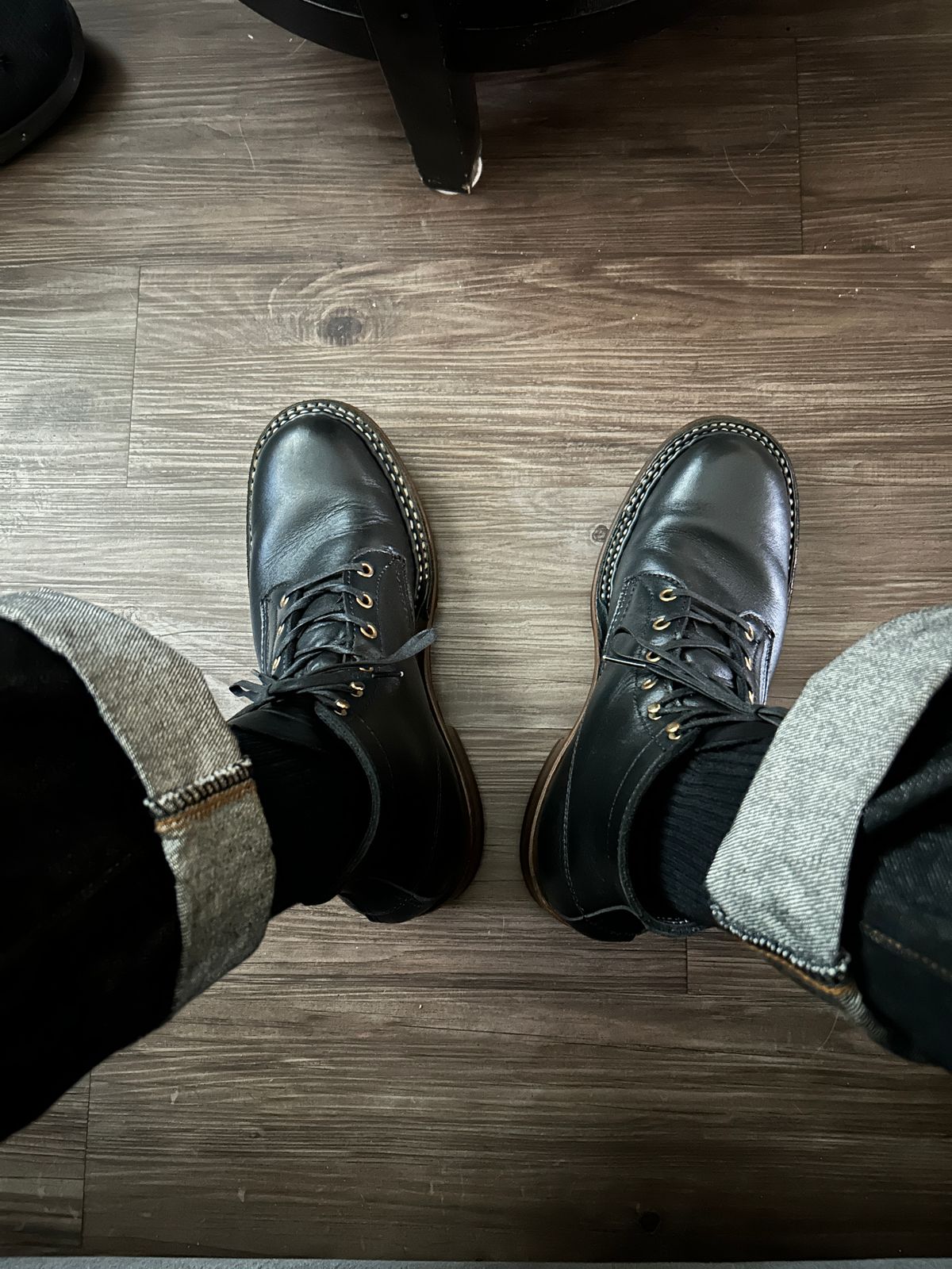 Photo by Moe_G. on December 13, 2025 of the White's Semi-Dress in Black Dress.