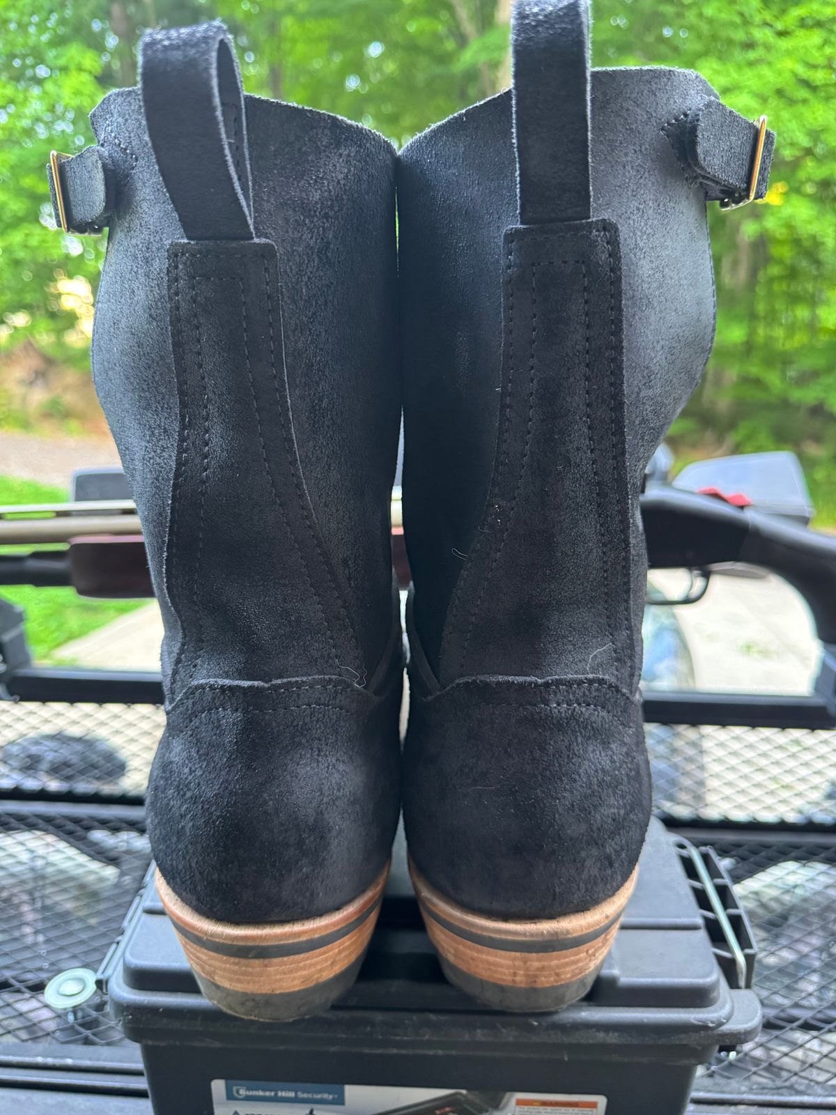 Photo by gstein.250 on July 5, 2026 of the Nicks Pullman in Seidel MaxSupport Black Roughout.