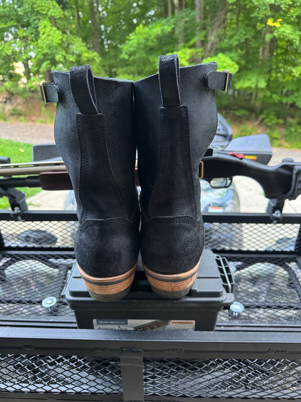Photo by gstein.250 on July 5, 2026 of the Nicks Pullman in Seidel MaxSupport Black Roughout.