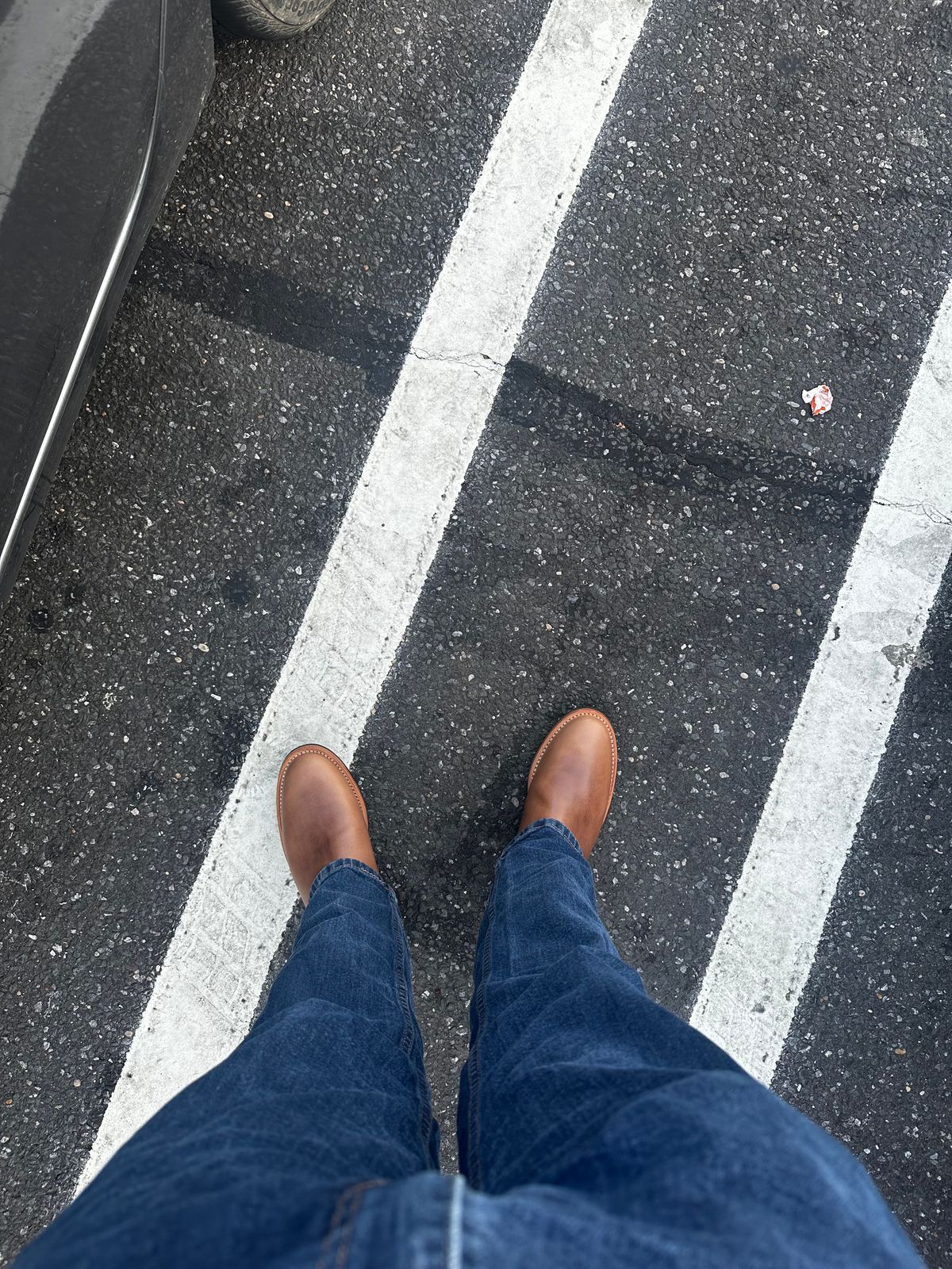 Photo by ToesOverHoes203 on August 25, 2024 of the Zerrows Pecos Boots in Horween Natural Chromexcel.
