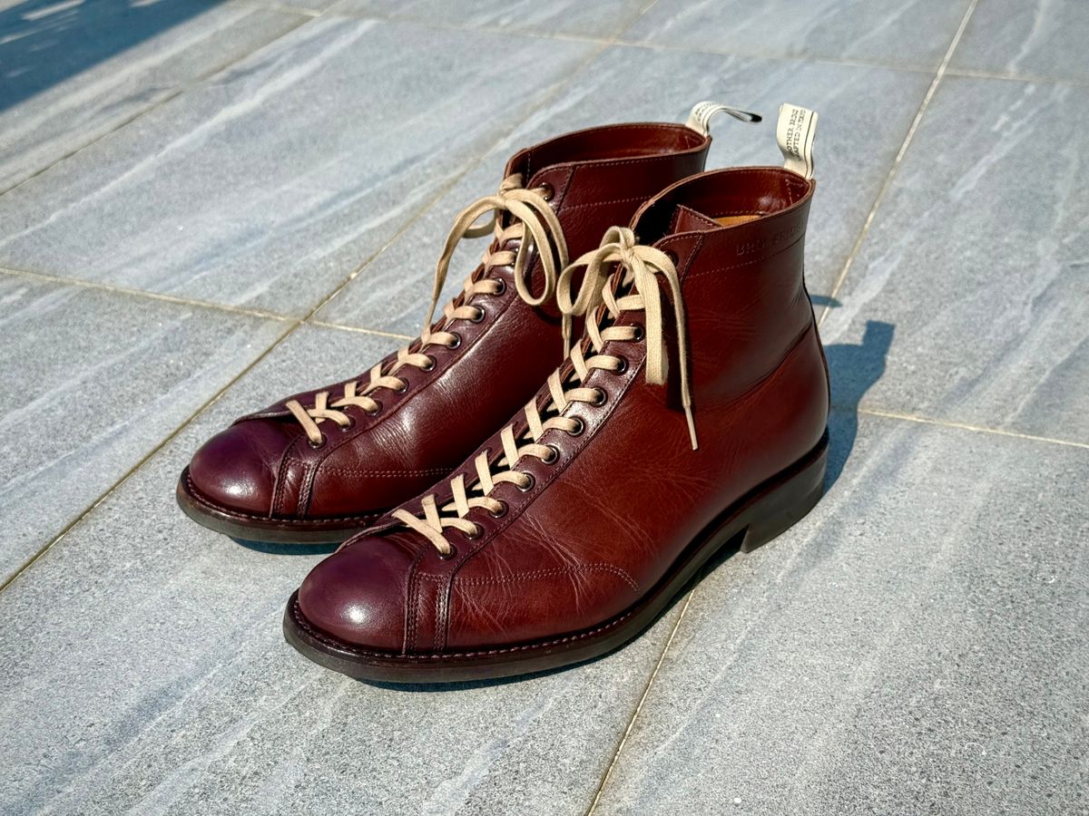 Photo by wwhmusic on May 28, 2025 of the Brother Bridge Henry in Dutch Vintage Calf.