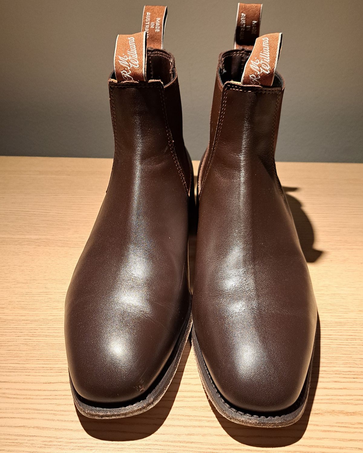 Photo by miboots on December 4, 2024 of the R.M. Williams Craftsman Boot in Chestnut Yearling.