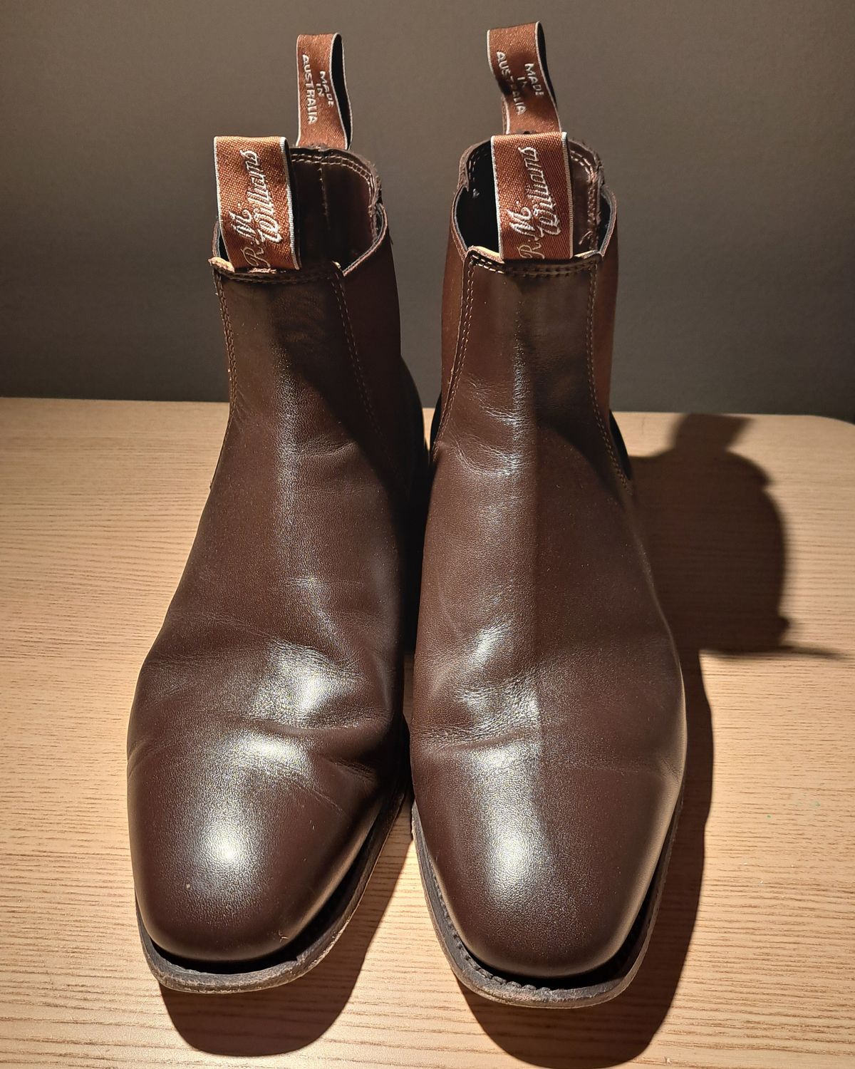 Photo by miboots on February 4, 2025 of the R.M. Williams Craftsman Boot in Chestnut Yearling.