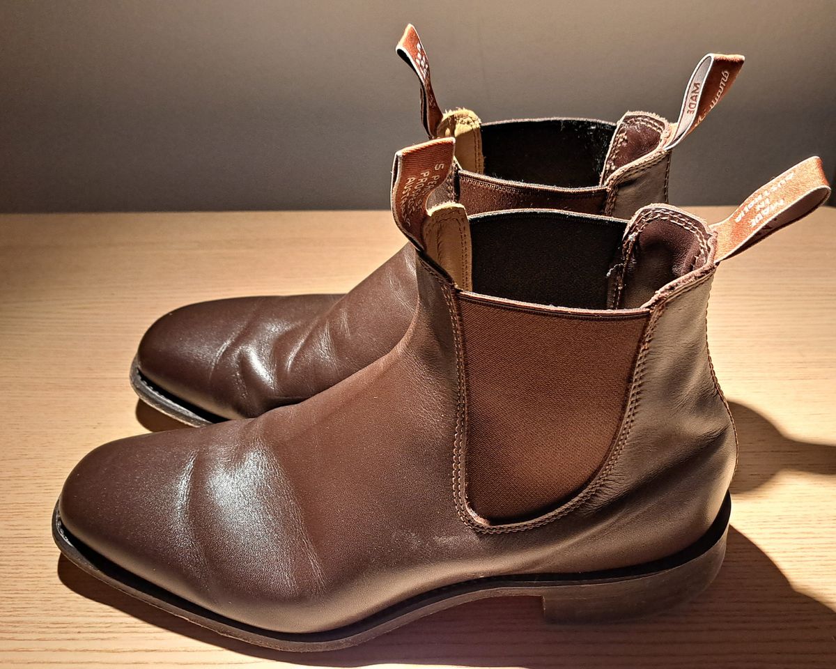 Photo by miboots on February 4, 2025 of the R.M. Williams Craftsman Boot in Chestnut Yearling.