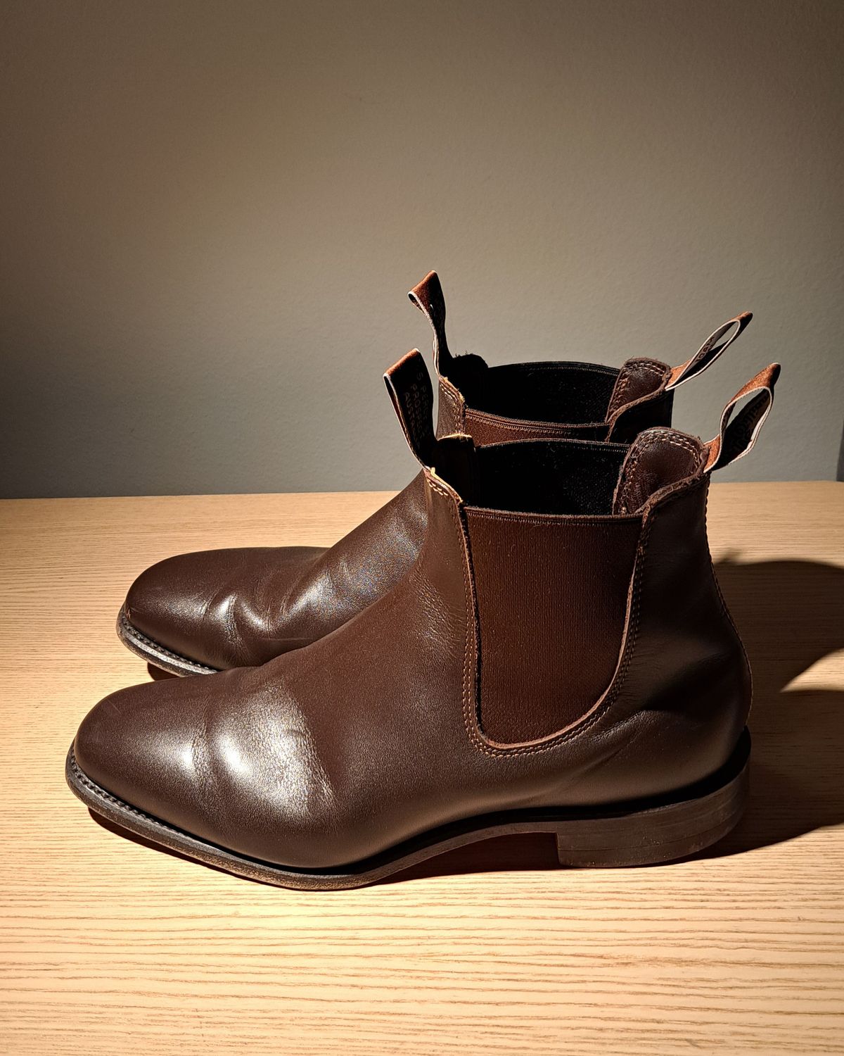 Photo by miboots on March 4, 2025 of the R.M. Williams Craftsman Boot in Chestnut Yearling.