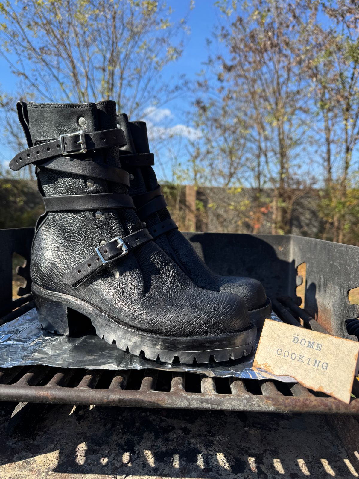 Photo by jasg749 on November 1, 2025 of the Thomas Benjamin R008 Wholecut Tanker in Conceria Cloe Black Horsebutt.