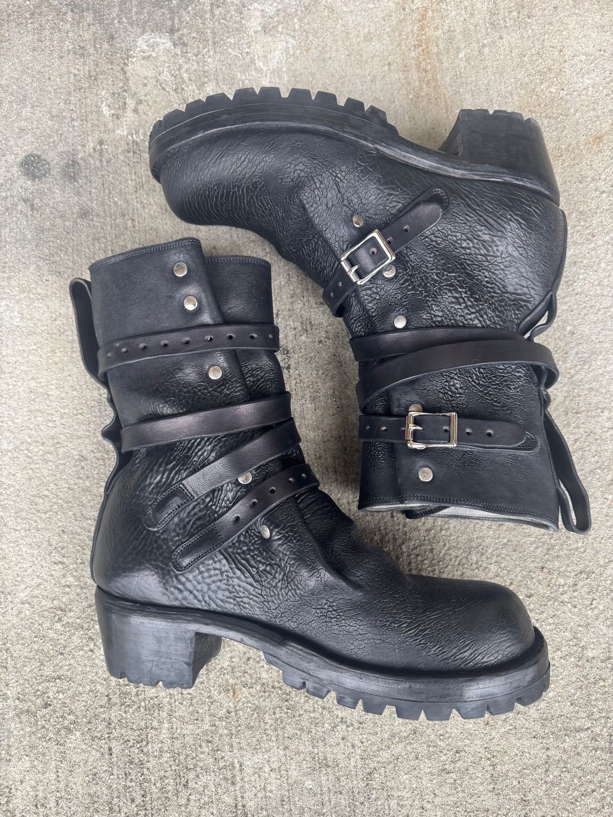 Photo by jasg749 on January 2, 2026 of the Thomas Benjamin R008 Wholecut Tanker in Conceria Cloe Black Horsebutt.