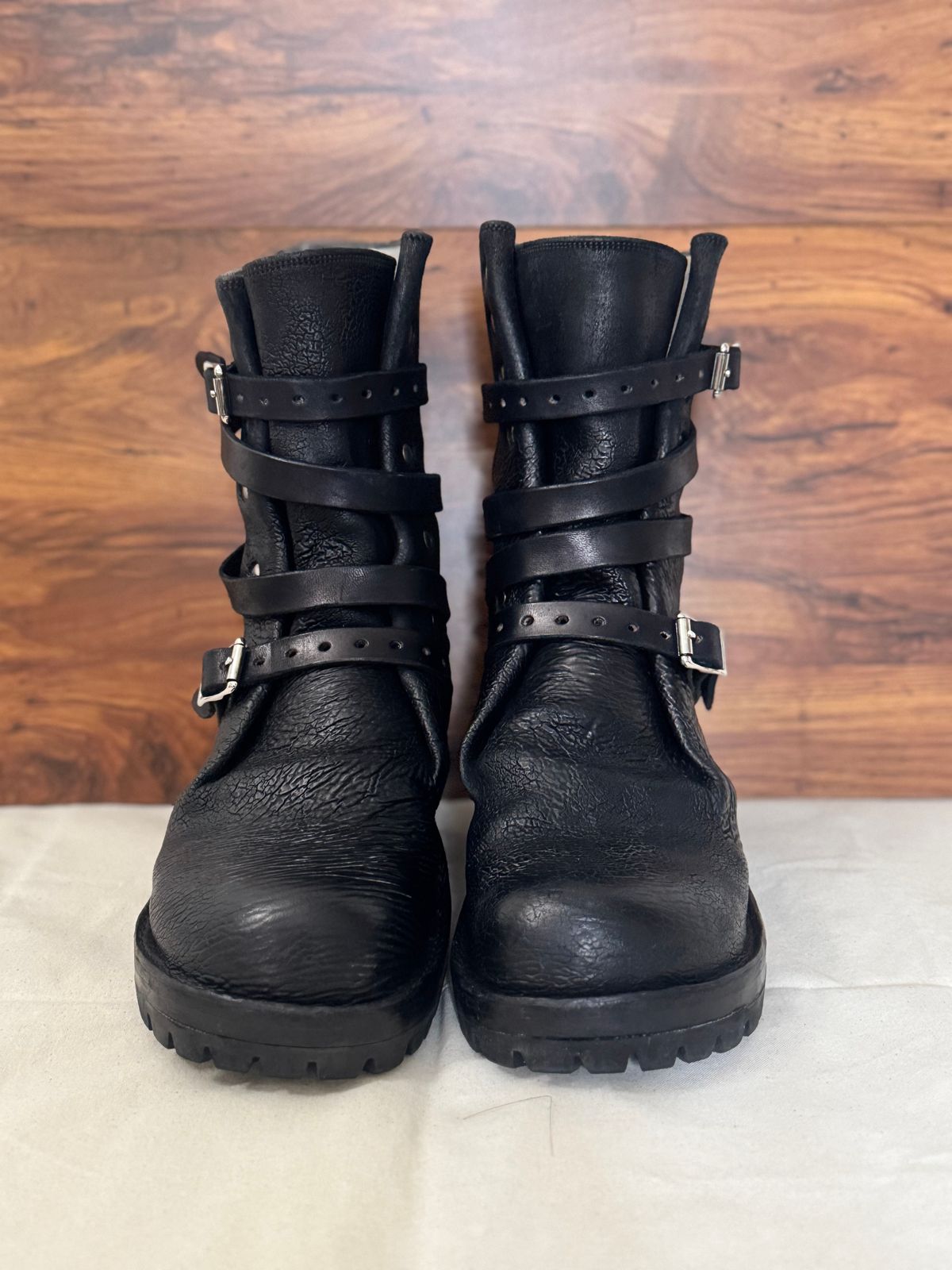 Photo by jasg749 on March 5, 2026 of the Thomas Benjamin R008 Wholecut Tanker in Conceria Cloe Black Horsebutt.