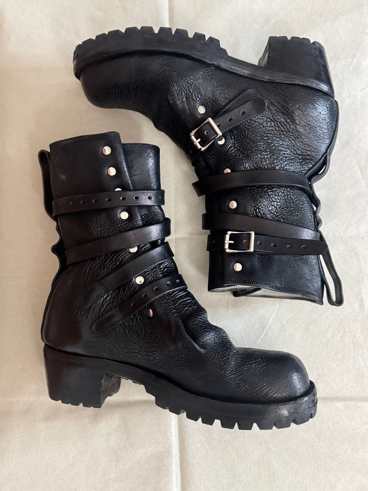 Photo by jasg749 on March 5, 2026 of the Thomas Benjamin R008 Wholecut Tanker in Conceria Cloe Black Horsebutt.