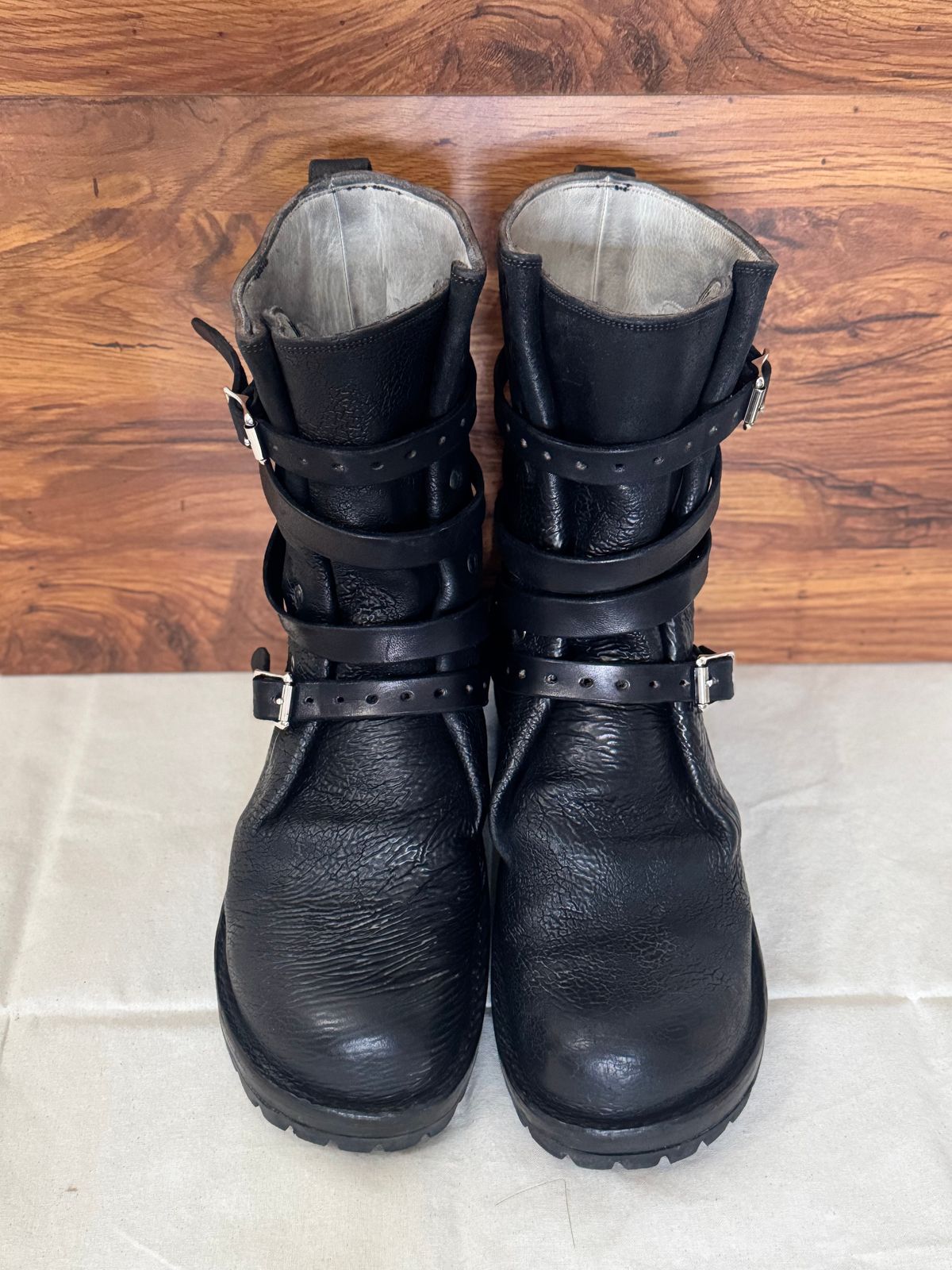 Photo by jasg749 on March 5, 2026 of the Thomas Benjamin R008 Wholecut Tanker in Conceria Cloe Black Horsebutt.