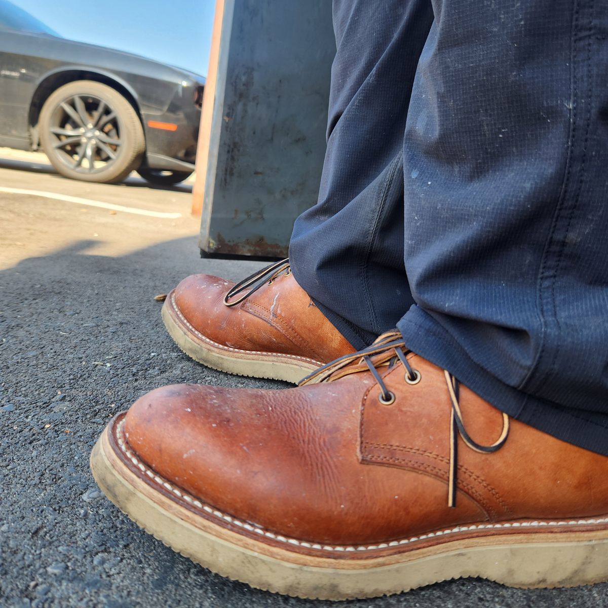 Photo by ahzrukal on September 18, 2025 of the Zerrows Derby-3 in Oiled Scratch Brown.