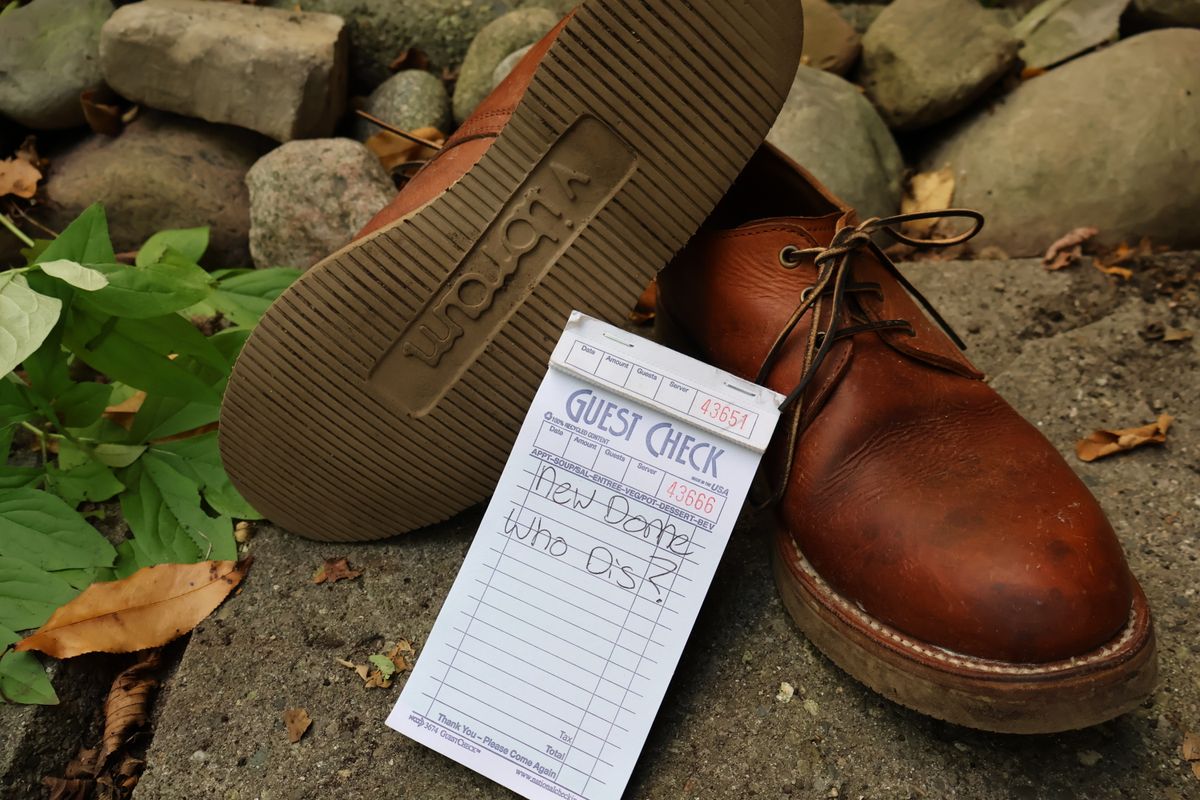 Photo by ahzrukal on October 1, 2025 of the Zerrows Derby-3 in Oiled Scratch Brown.