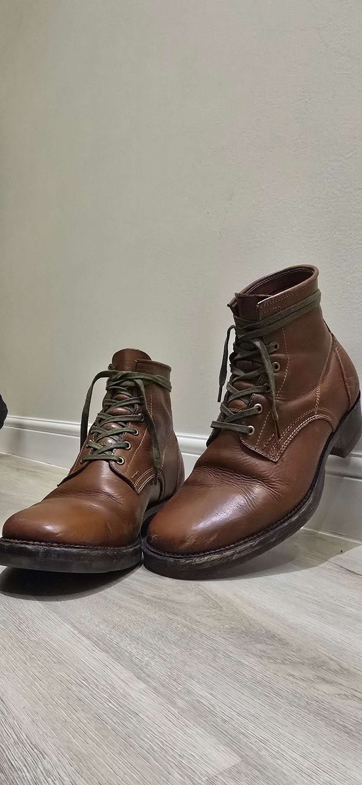 Photo by Justt_regular on January 28, 2026 of the Kiattoko Blucher in Badalassi Carlo Cognac Minerva.