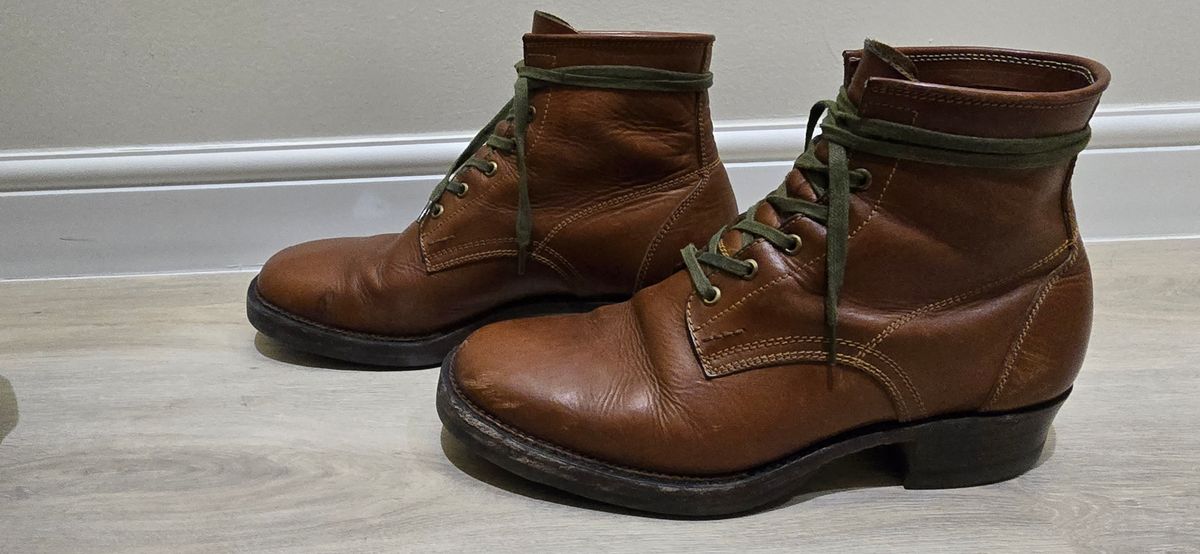 Photo by Justt_regular on January 28, 2026 of the Kiattoko Blucher in Badalassi Carlo Cognac Minerva.