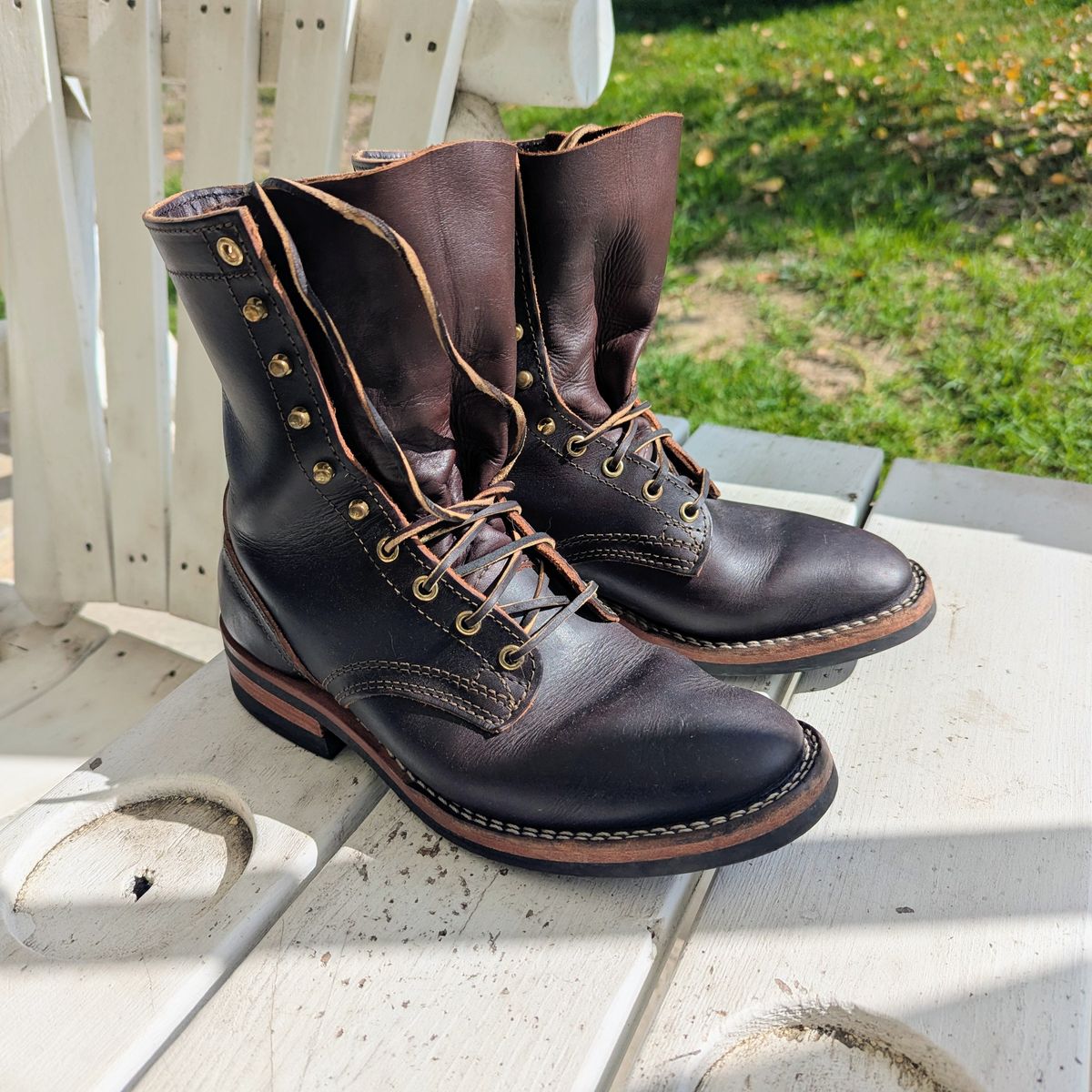 Photo by chipadoodle on November 4, 2025 of the Nicks x Parkhurst V3 in Wickett & Craig Walnut Double Stuffed.