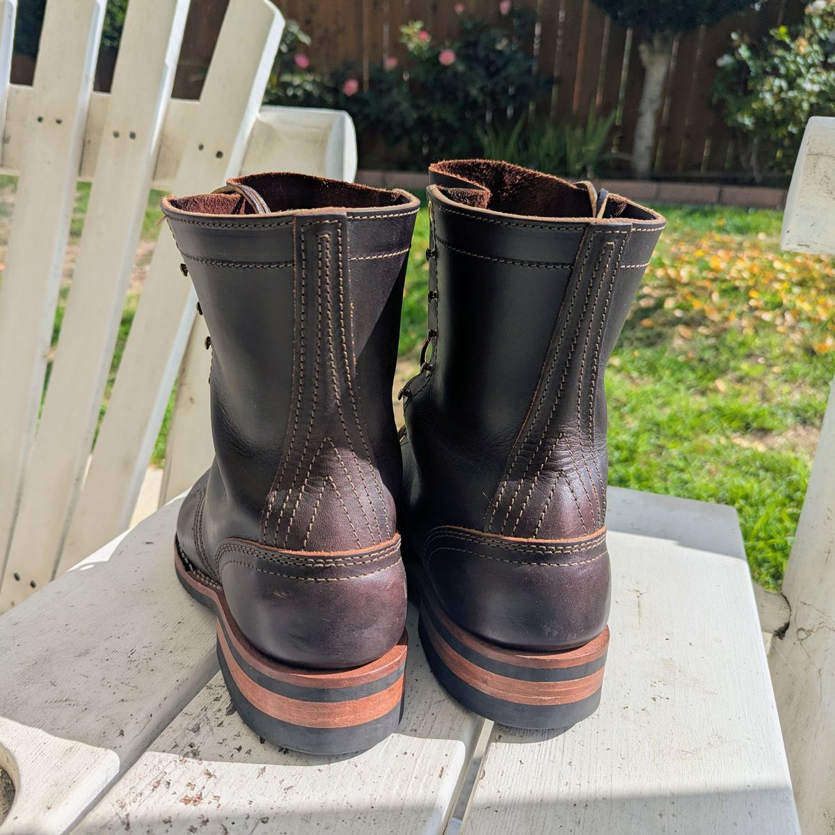 Photo by chipadoodle on November 4, 2025 of the Nicks x Parkhurst V3 in Wickett & Craig Walnut Double Stuffed.