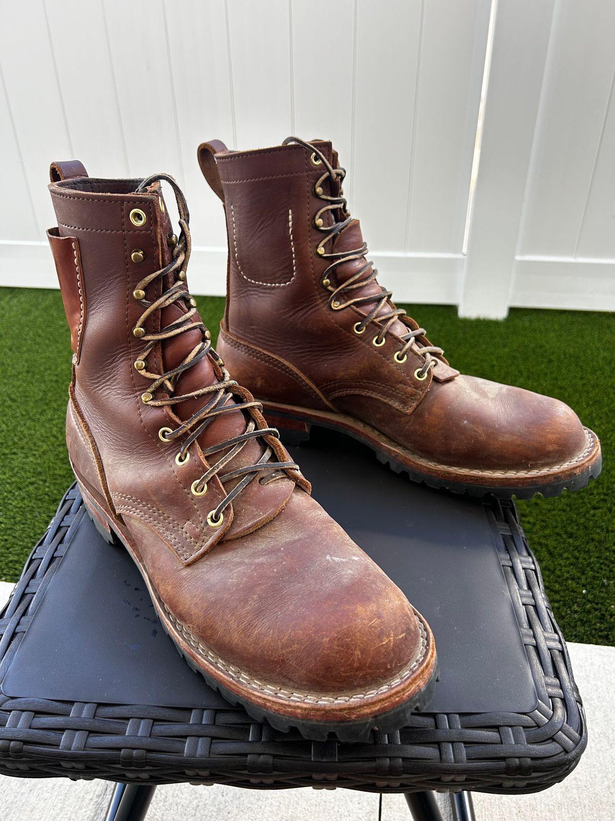 Photo by misterclean22 on February 4, 2025 of the Nicks Overlander in Seidel 1964 Brown.