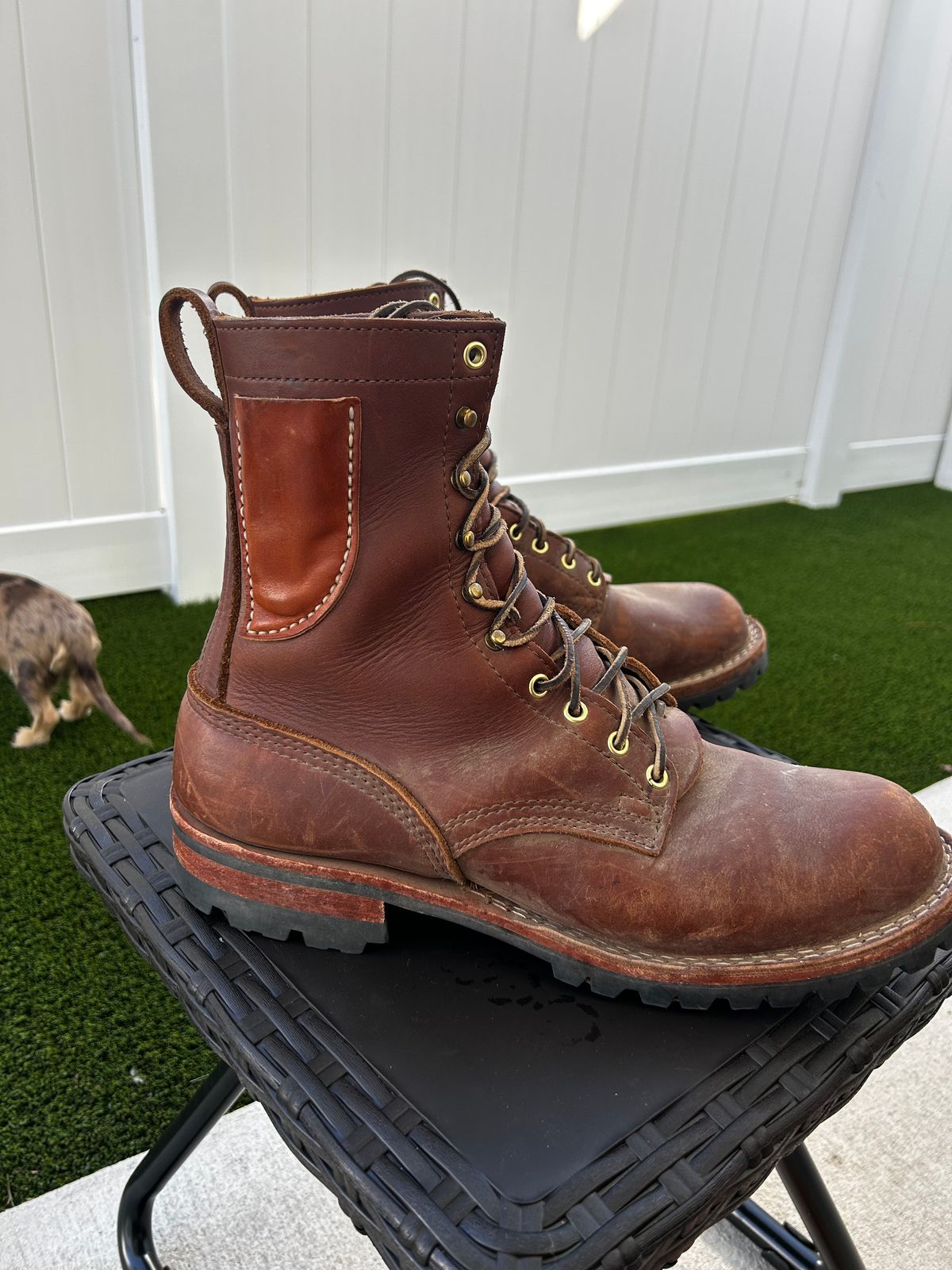 Photo by misterclean22 on February 4, 2025 of the Nicks Overlander in Seidel 1964 Brown.