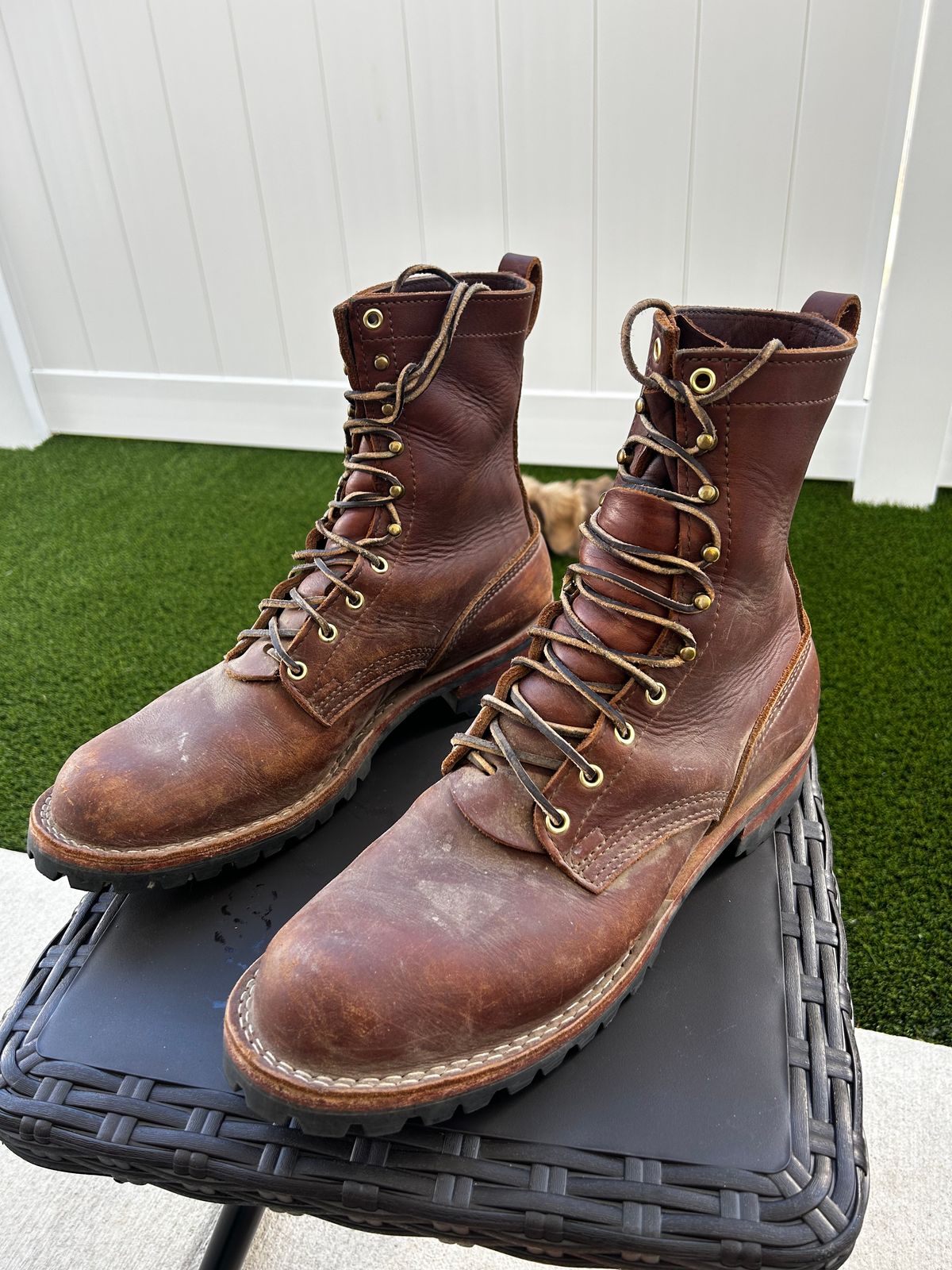 Photo by misterclean22 on February 4, 2025 of the Nicks Overlander in Seidel 1964 Brown.