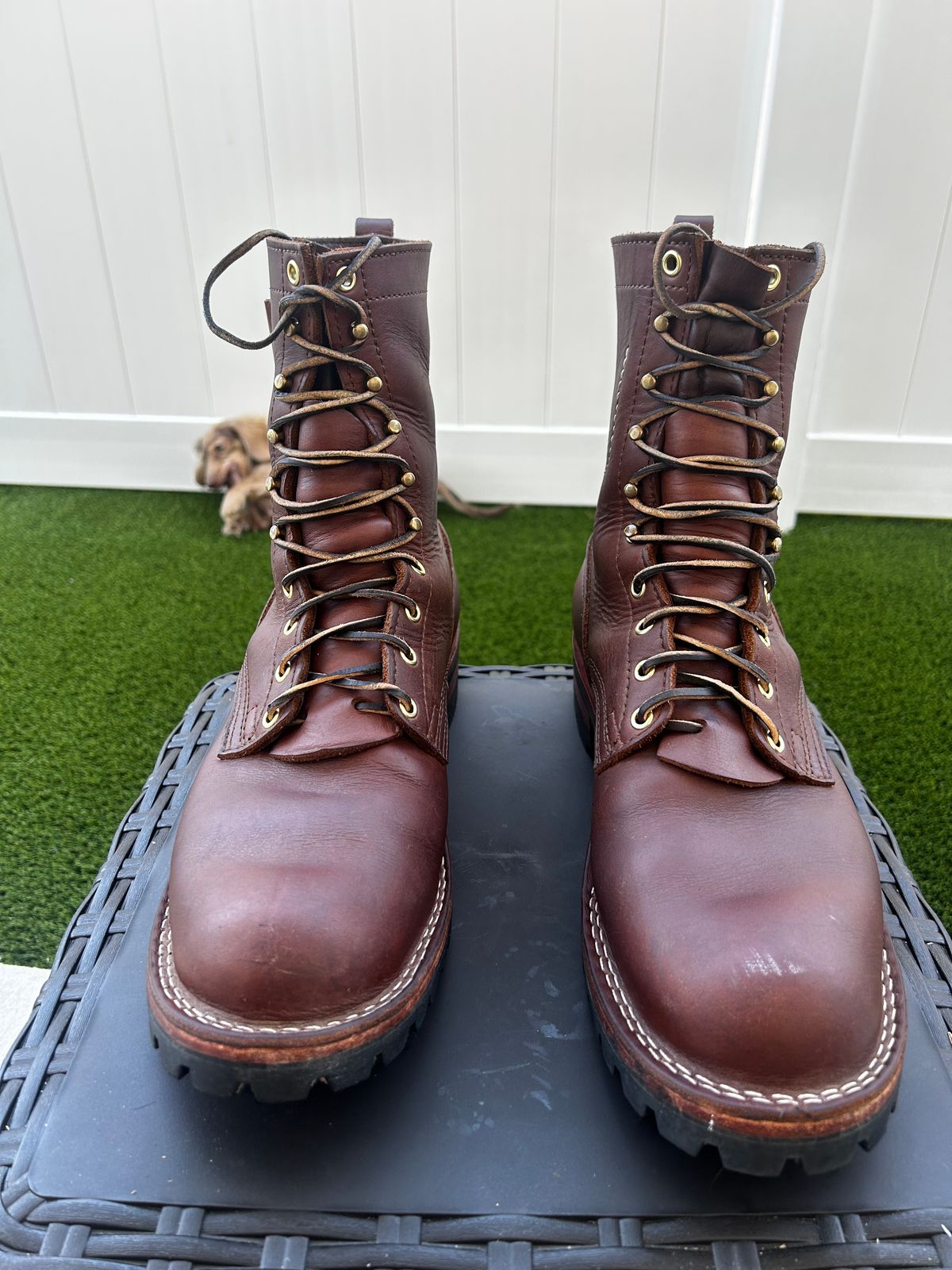 Photo by misterclean22 on February 4, 2025 of the Nicks Overlander in Seidel 1964 Brown.