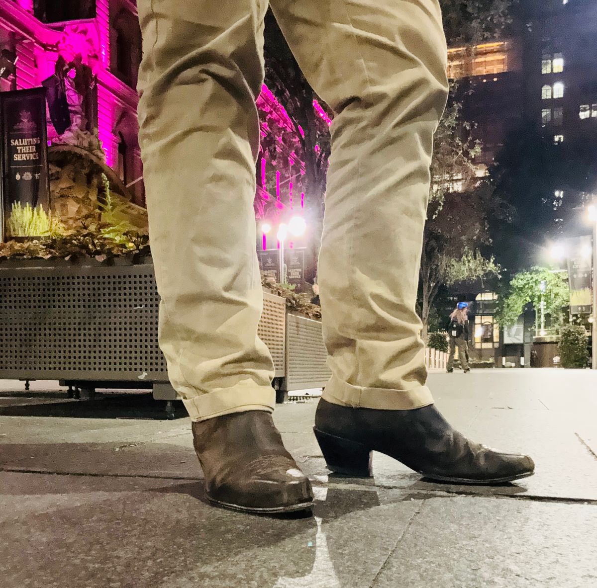 Photo by robrules on October 30, 2025 of the R.M. Williams Sante Fe in C.F. Stead Waxy Commander Stone.