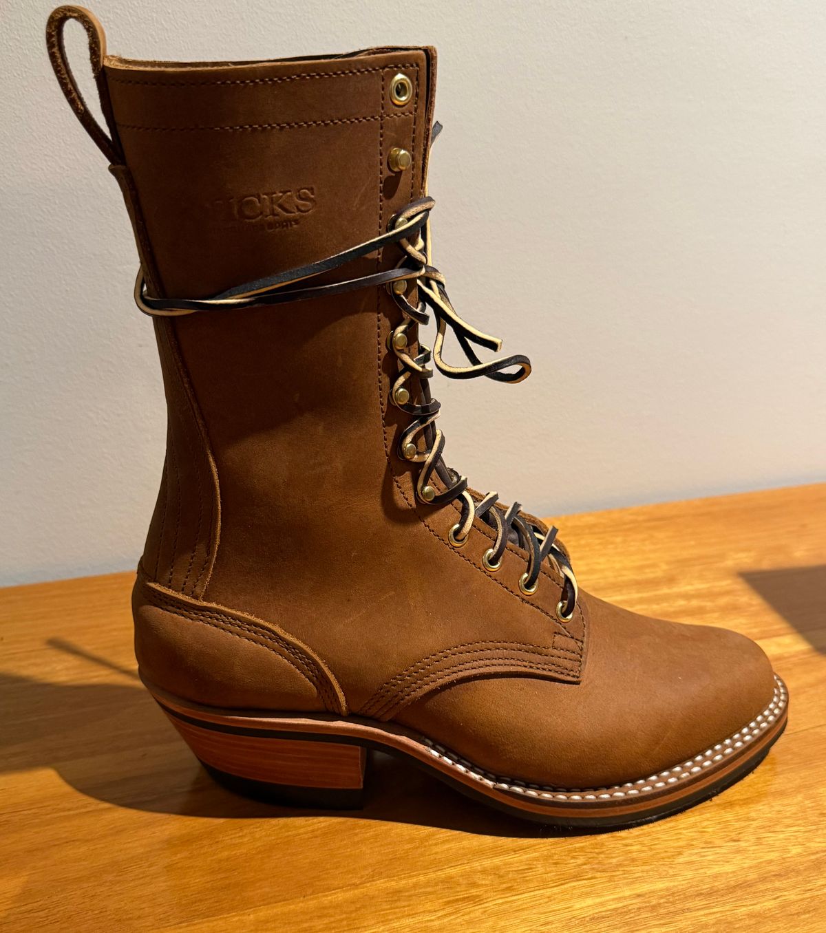 Photo by robrules on November 3, 2025 of the Nicks Packer in 1964 Monarch.