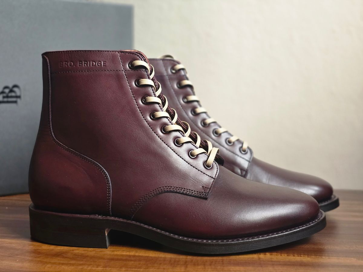 Photo by katzpowa on October 1, 2024 of the Brother Bridge ESCAPE II in Vintage Brown Calf.