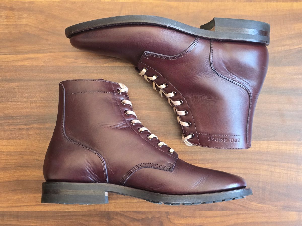 Photo by katzpowa on November 4, 2024 of the Brother Bridge ESCAPE II in Vintage Brown Calf.