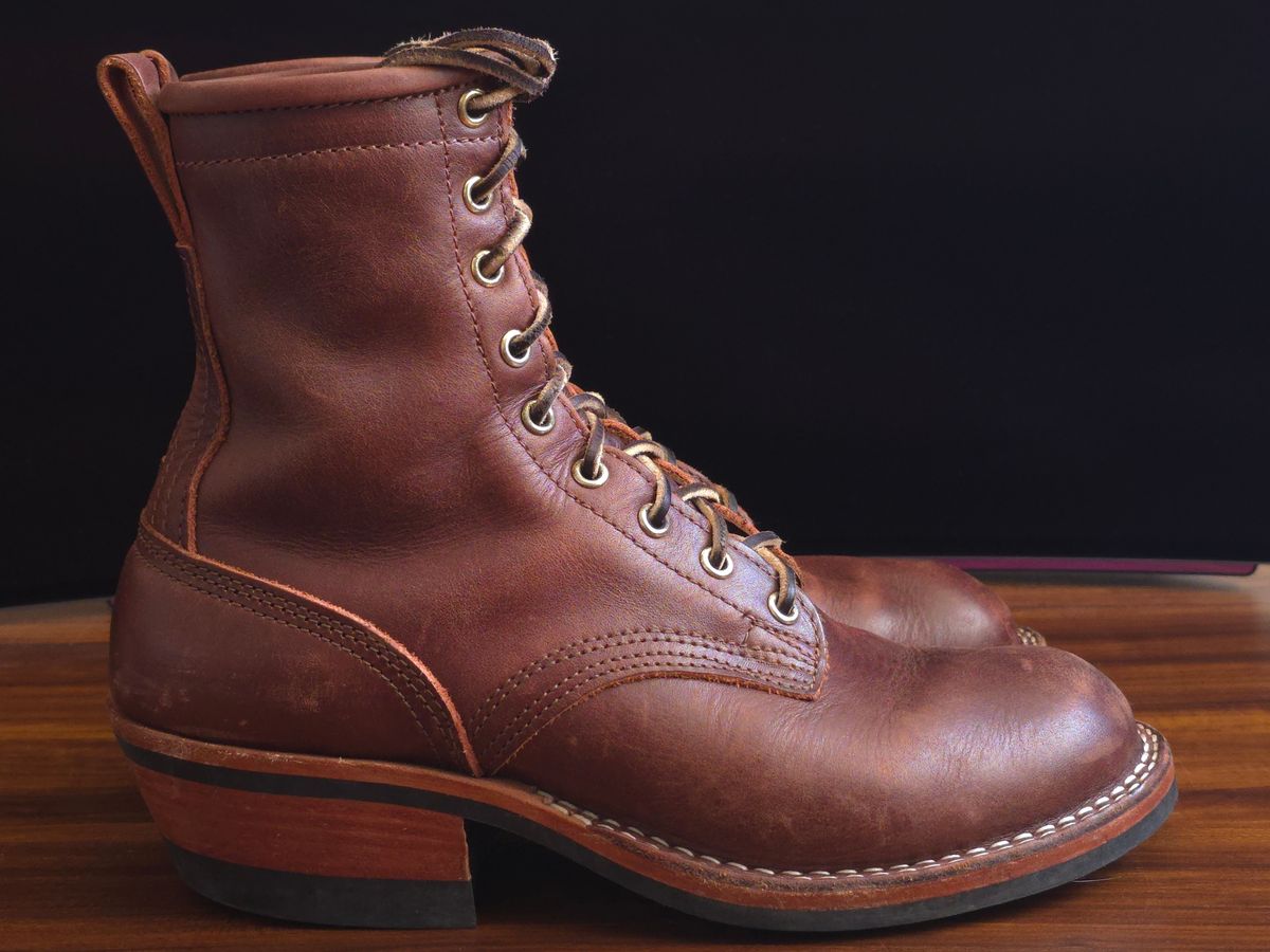 Photo by katzpowa on December 3, 2025 of the Nicks MTO in Horween Roanoke Timber.
