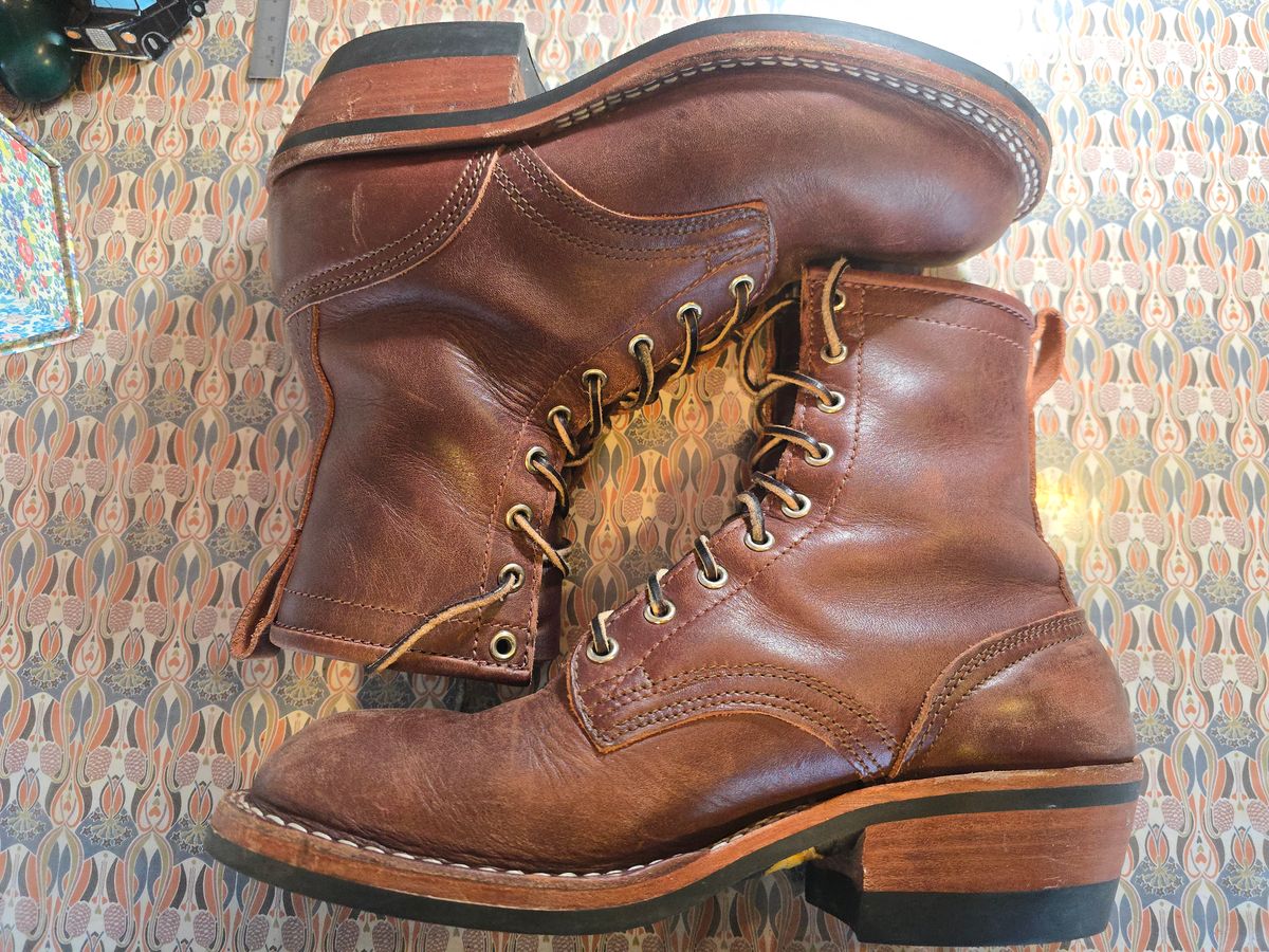 Photo by katzpowa on February 19, 2026 of the Nicks MTO in Horween Roanoke Timber.