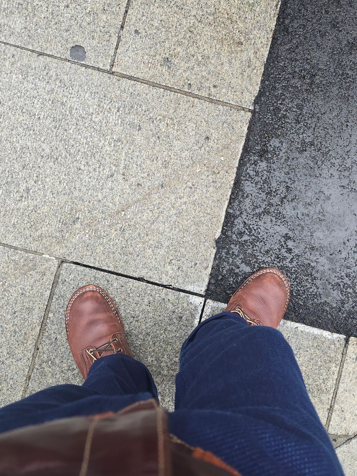 Photo by katzpowa on March 23, 2026 of the Nicks MTO in Horween Roanoke Timber.