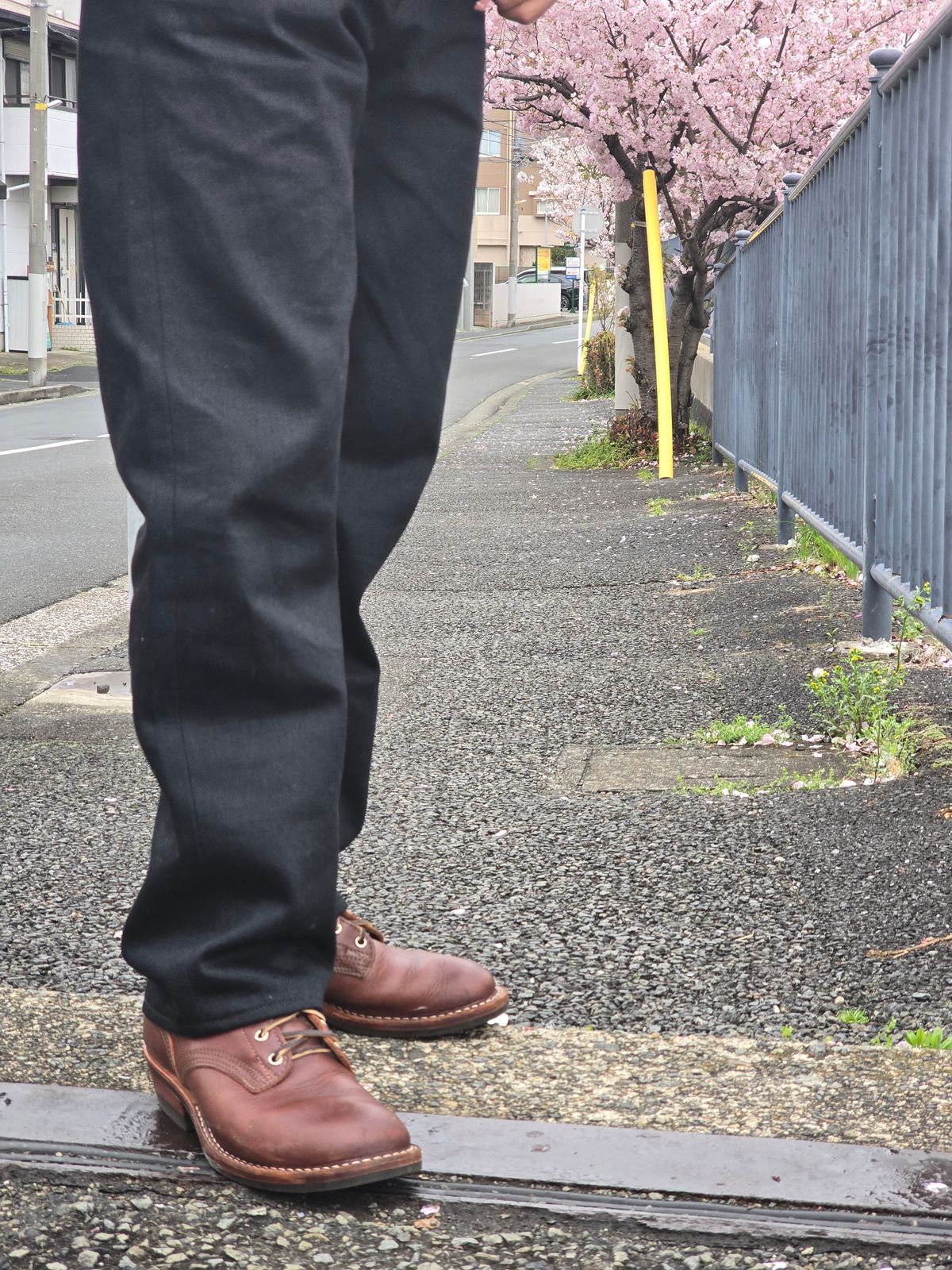 Photo by katzpowa on April 1, 2026 of the Nicks MTO in Horween Roanoke Timber.