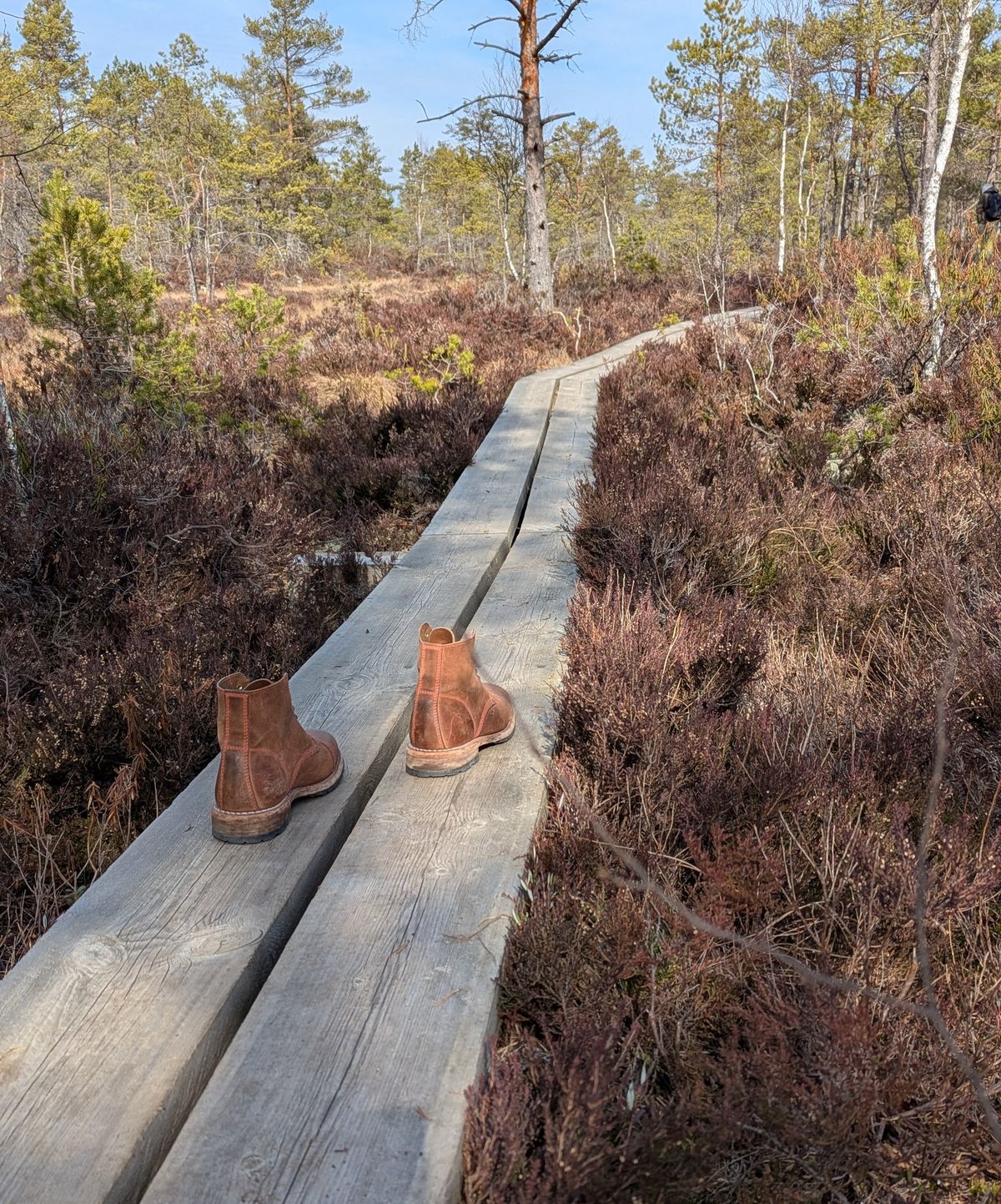 Photo by Rt on March 29, 2026 of the Urban Shepherd Country in Hand-buffed Portuguese top-grain Cowhide Leather, 2,2mm thick.