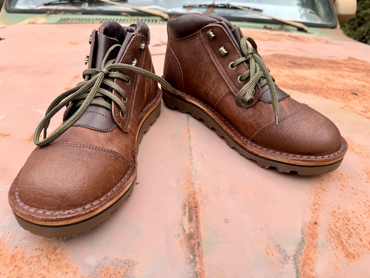 Photo by FreedomPullo on October 1, 2025 of the Jim Green African Ranger in African Buffalo Skin.