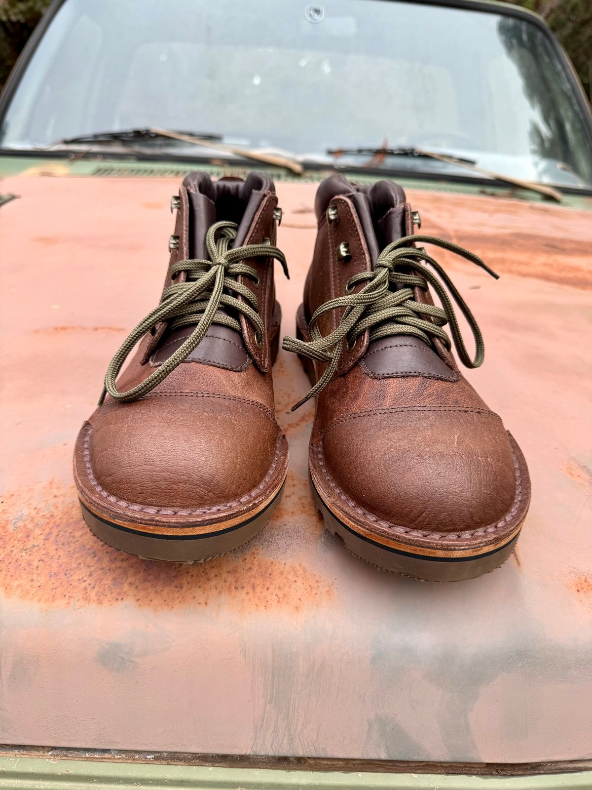 Photo by FreedomPullo on October 1, 2025 of the Jim Green African Ranger in African Buffalo Skin.