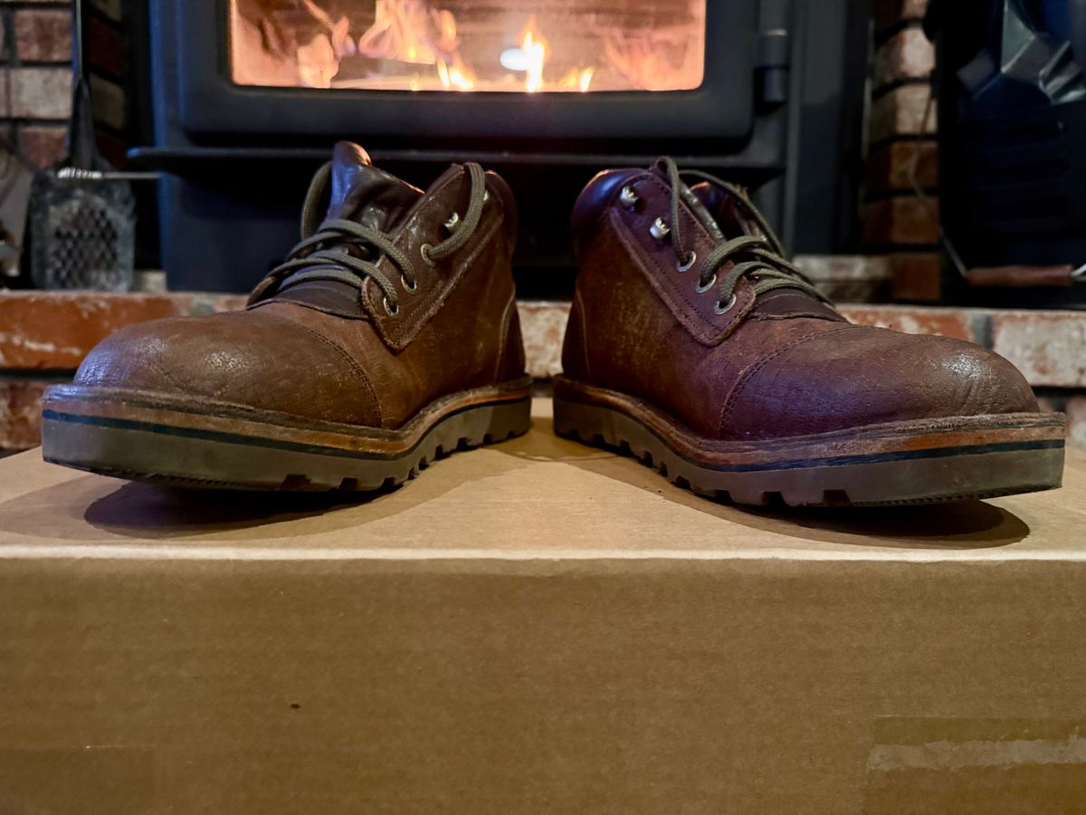 Photo by FreedomPullo on December 6, 2025 of the Jim Green African Ranger in African Buffalo Skin.