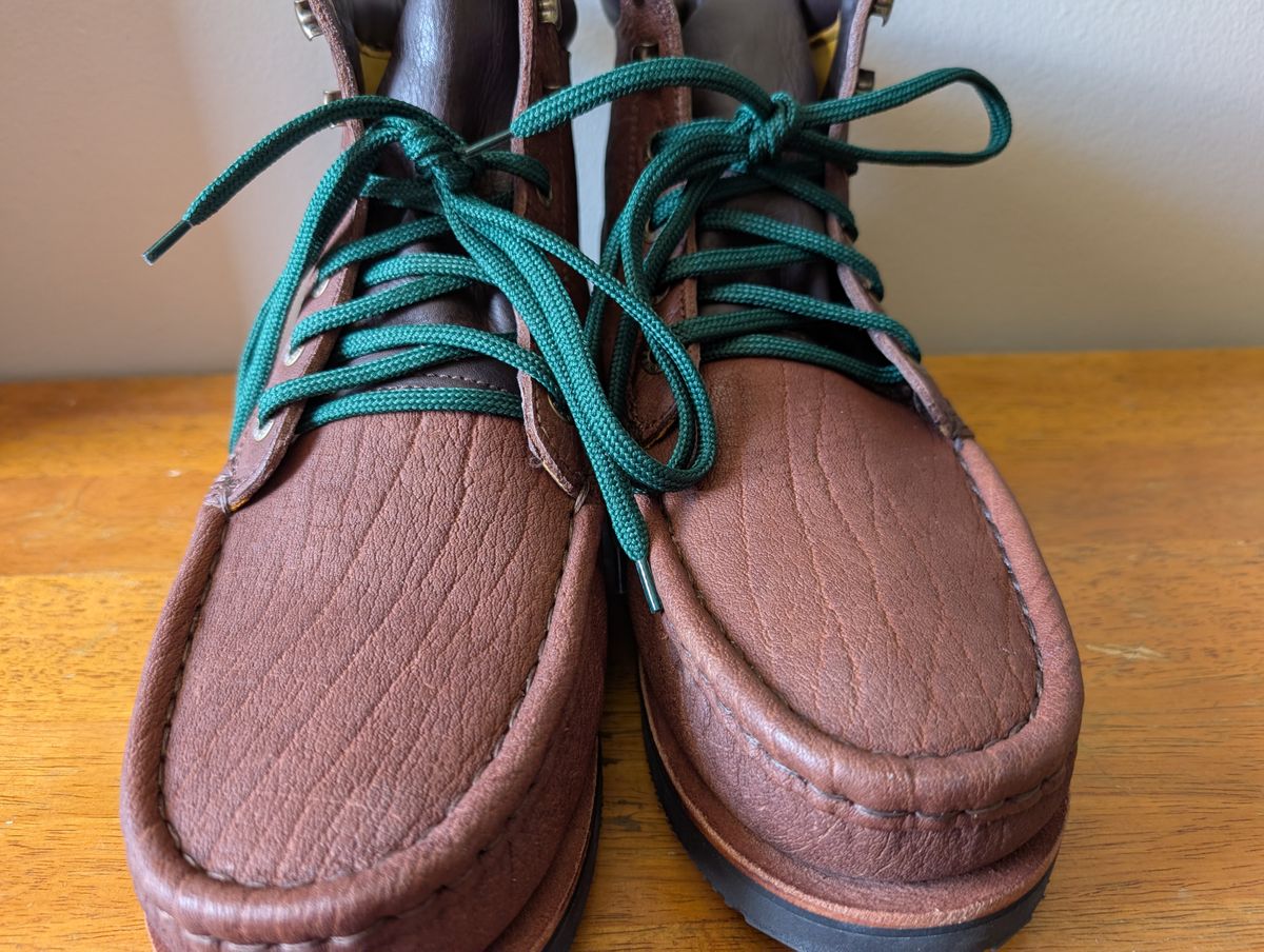 Photo by IShouldBeWorkingRn on July 6, 2026 of the Jim Green Barefoot Meander in African Buffalo Skin.